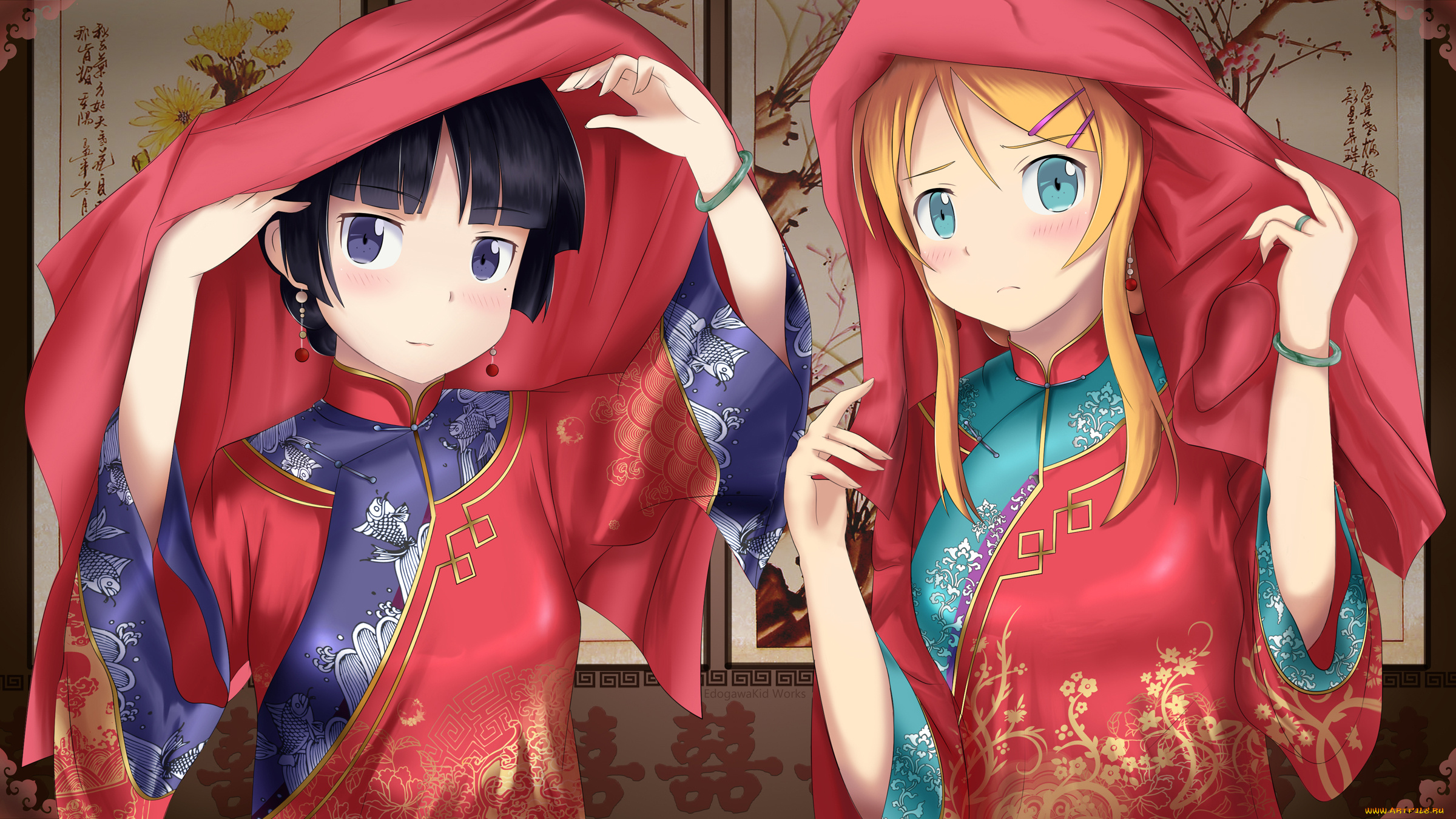 аниме, oreimo, kousaka, kirino, gokou, ruri, ore, no, imouto, ga, konnani, kawaii, wake, nai