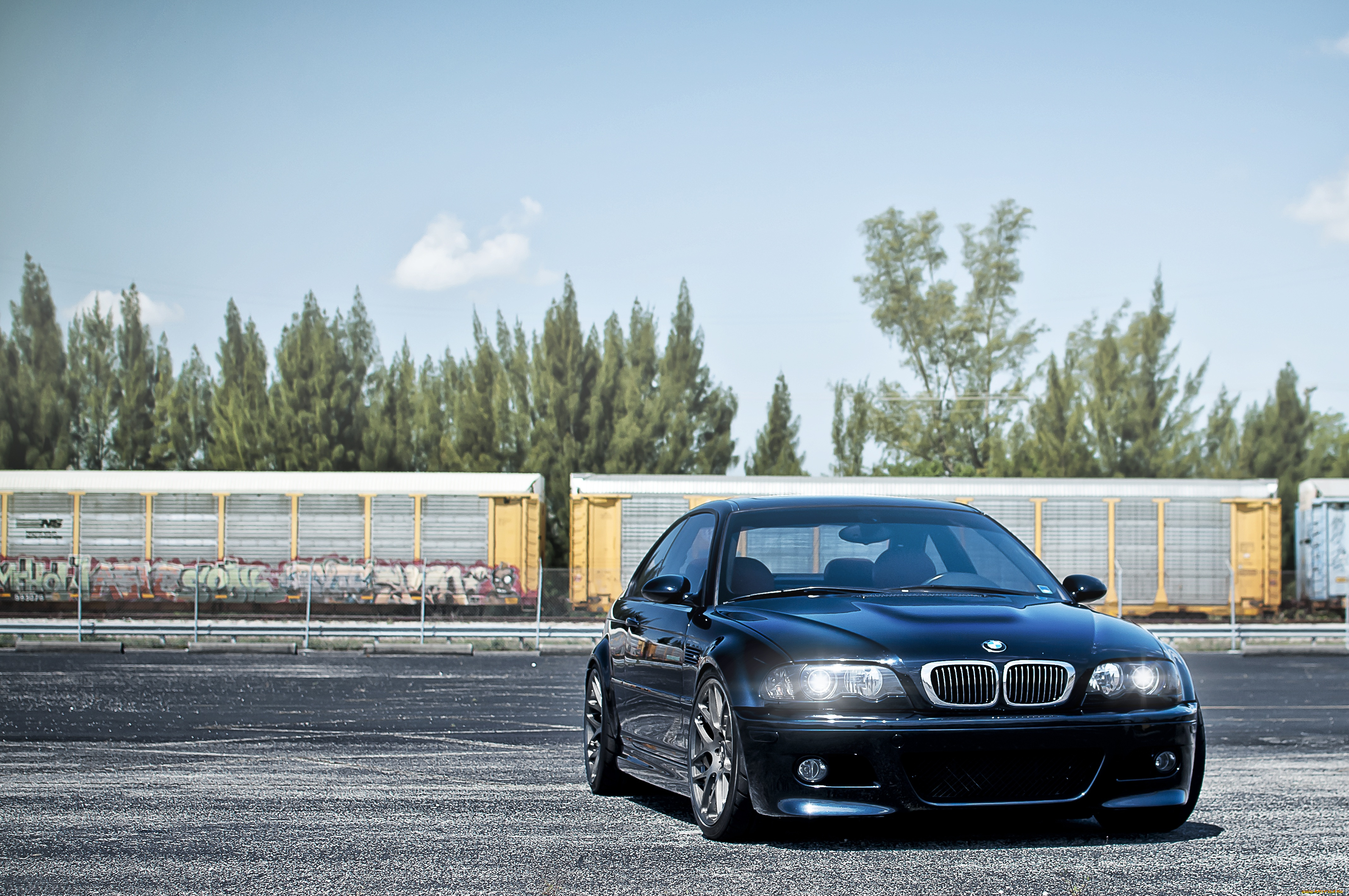 автомобили, bmw, dark, blue, m3, e46