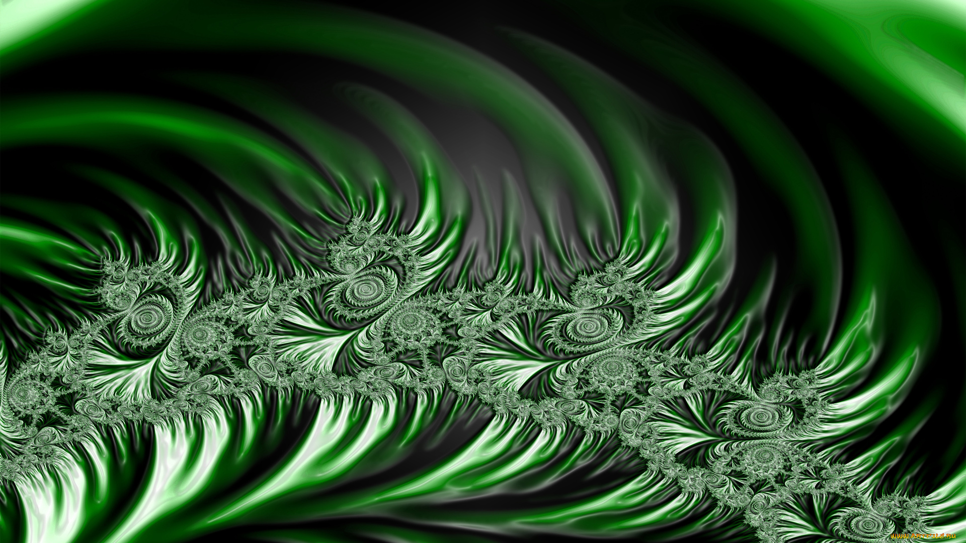 3д, графика, fractal, фракталы, узор