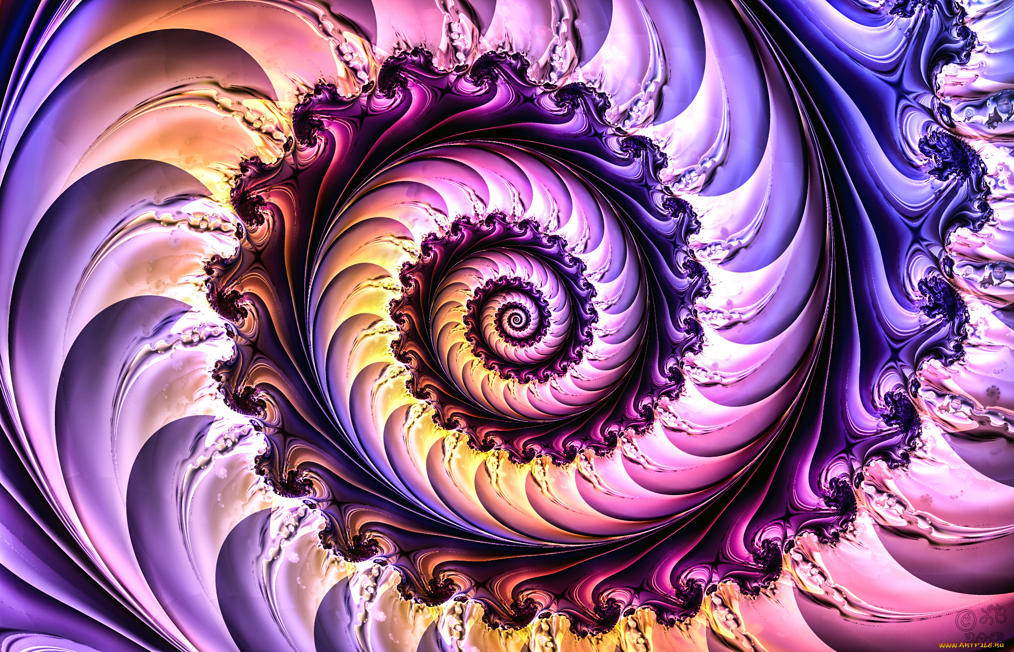 3д, графика, fractal, фракталы, цвета, фон, узор