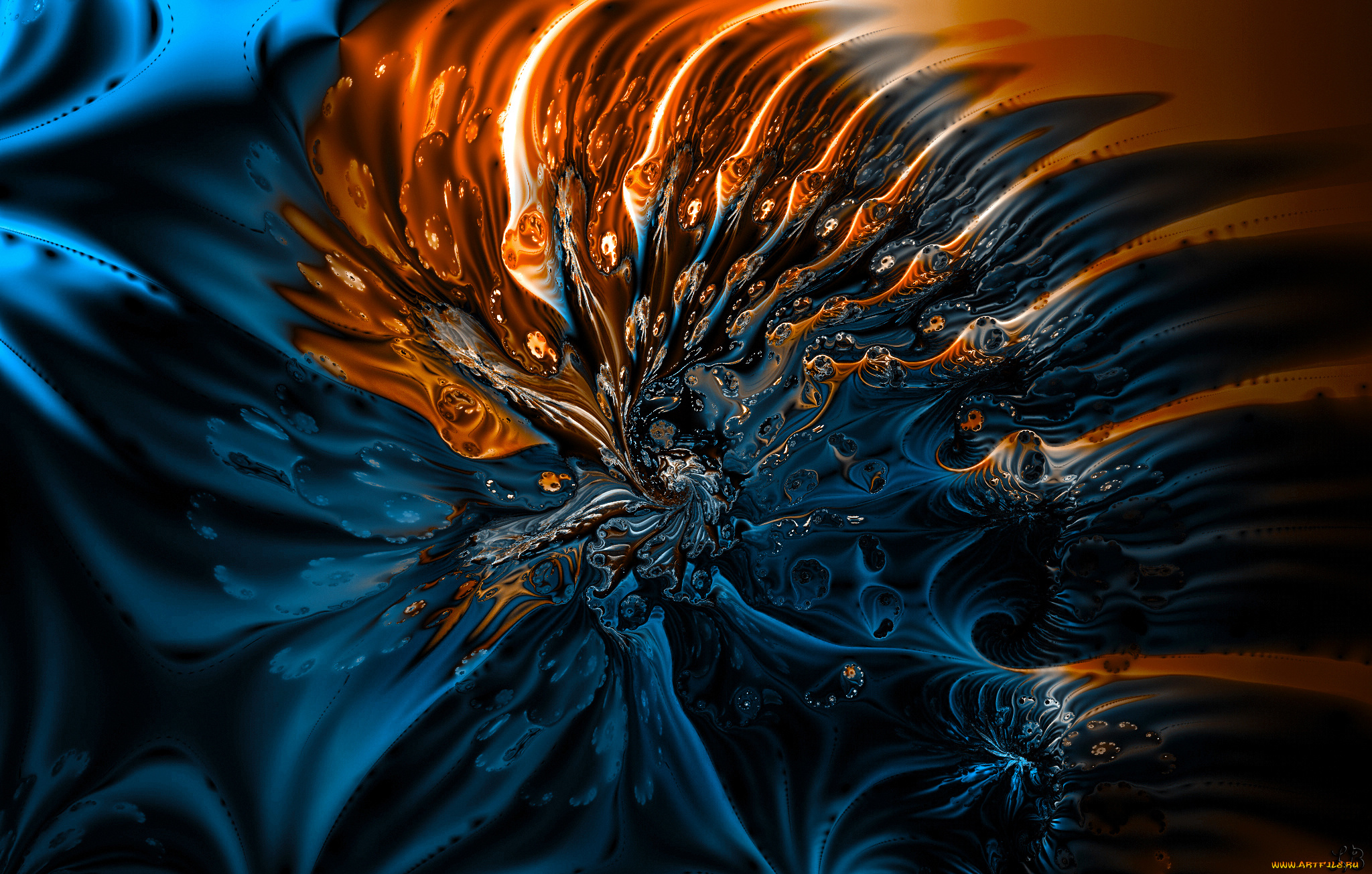 3д, графика, fractal, фракталы, фон, узор, цвета