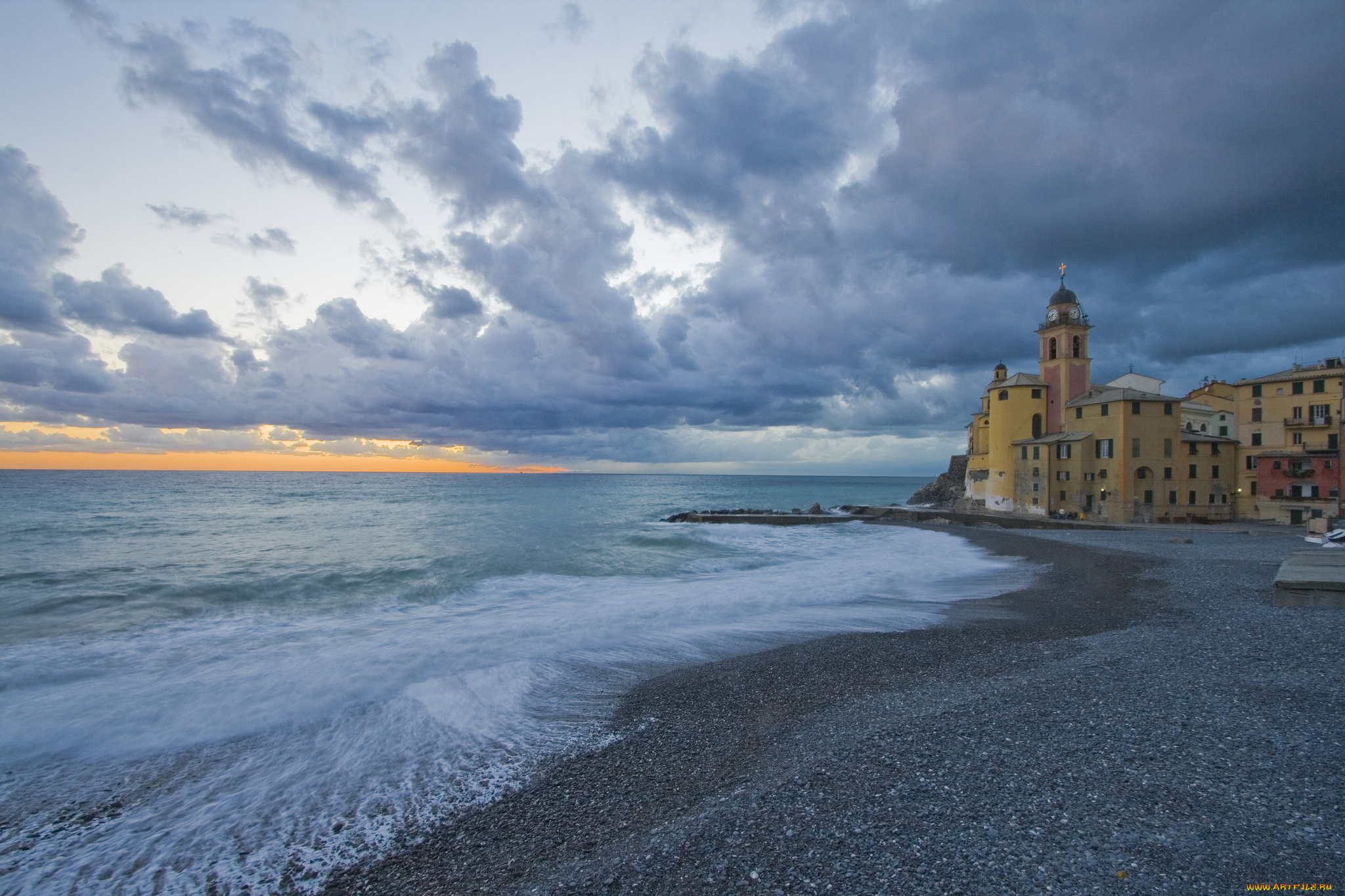 camogli, liguria, italy, города, амальфийское, лигурийское, побережье, италия, камольи, церковь, море, пейзаж, лигурия