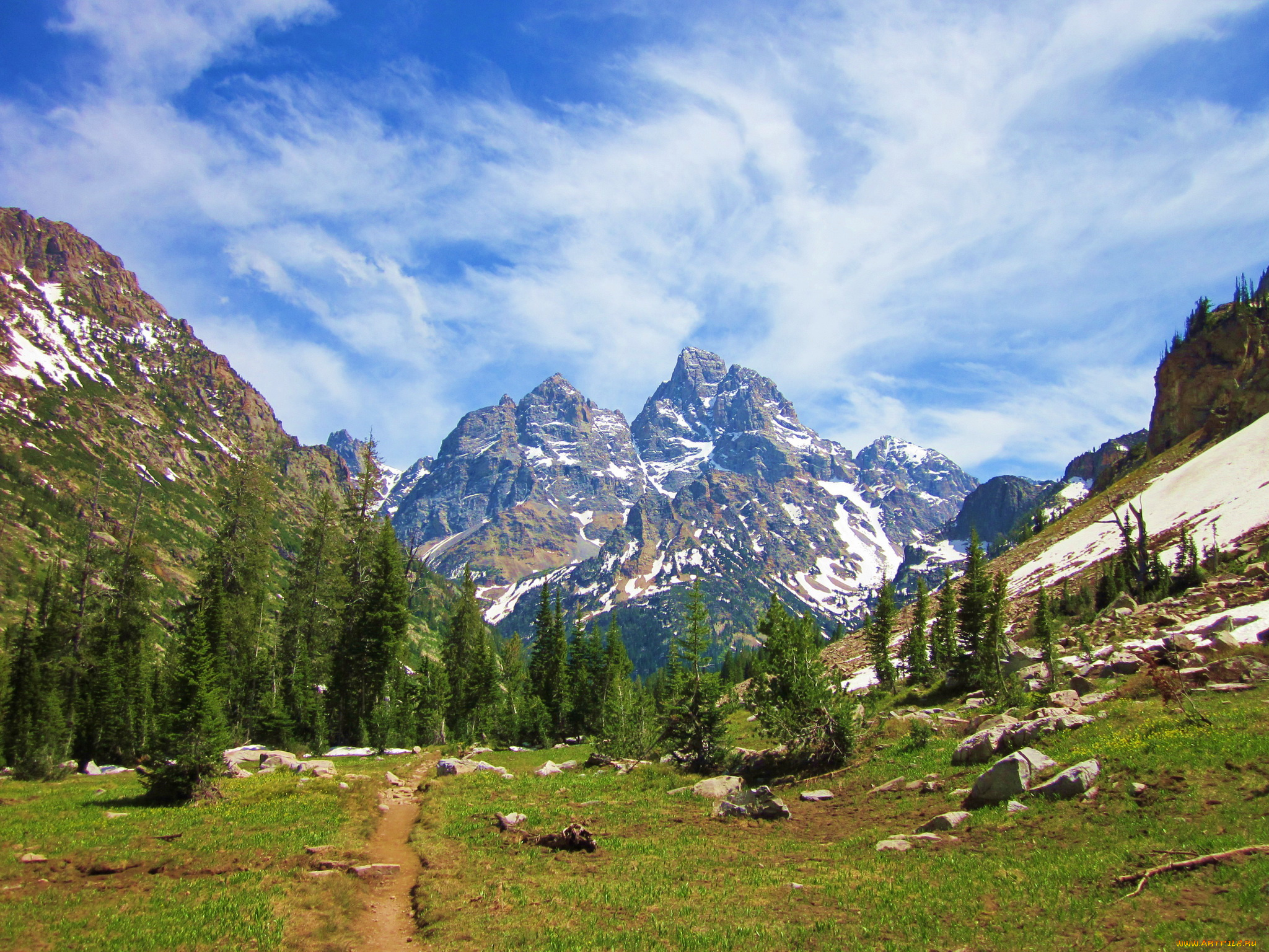 grand, teton, national, park, usa, wyoming, природа, горы, пейзаж