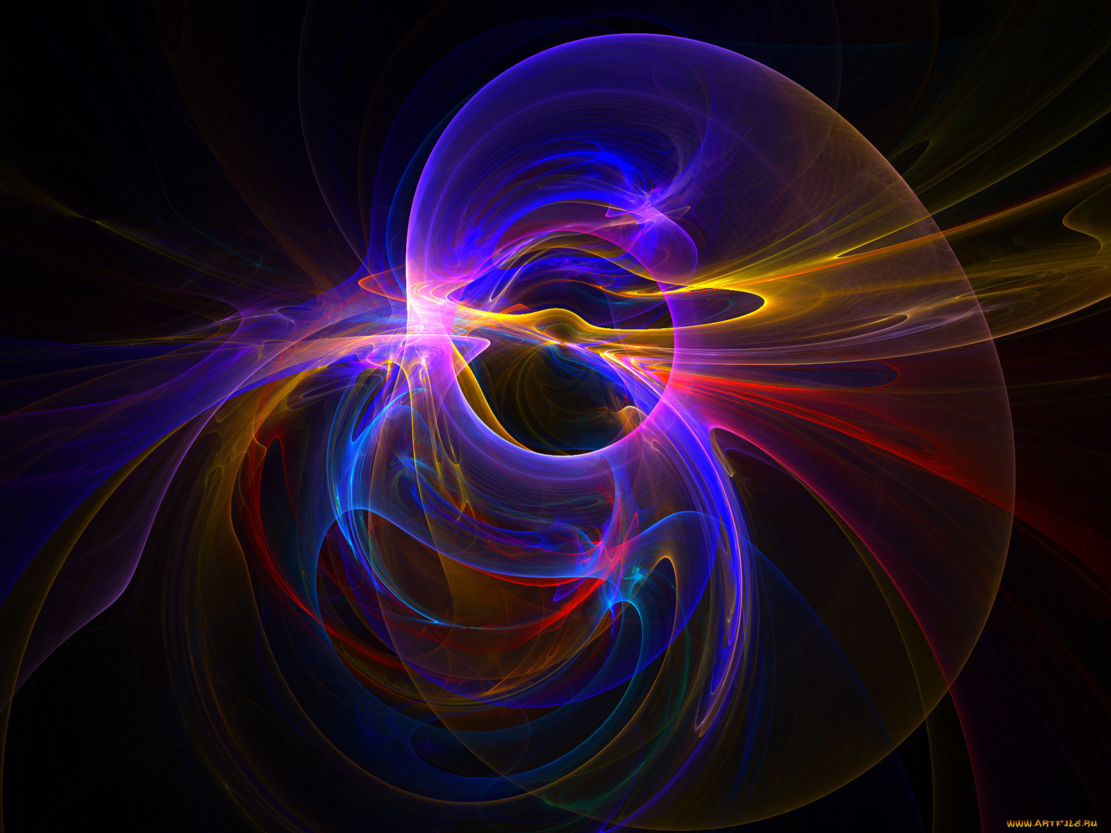 3д, графика, fractal, фракталы, узор, цвета, фон