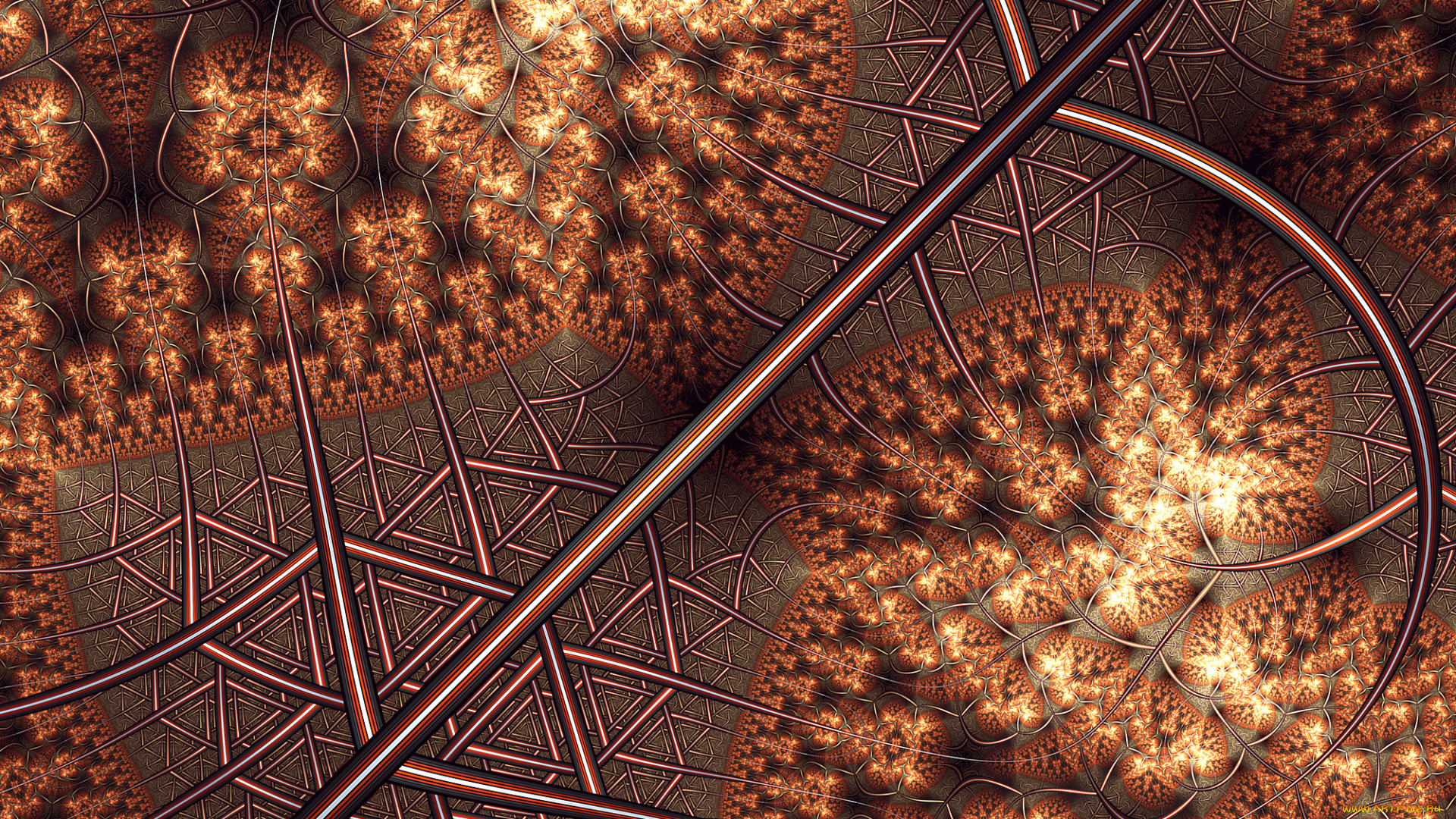 3д, графика, fractal, , фракталы, фон, узор, цвета