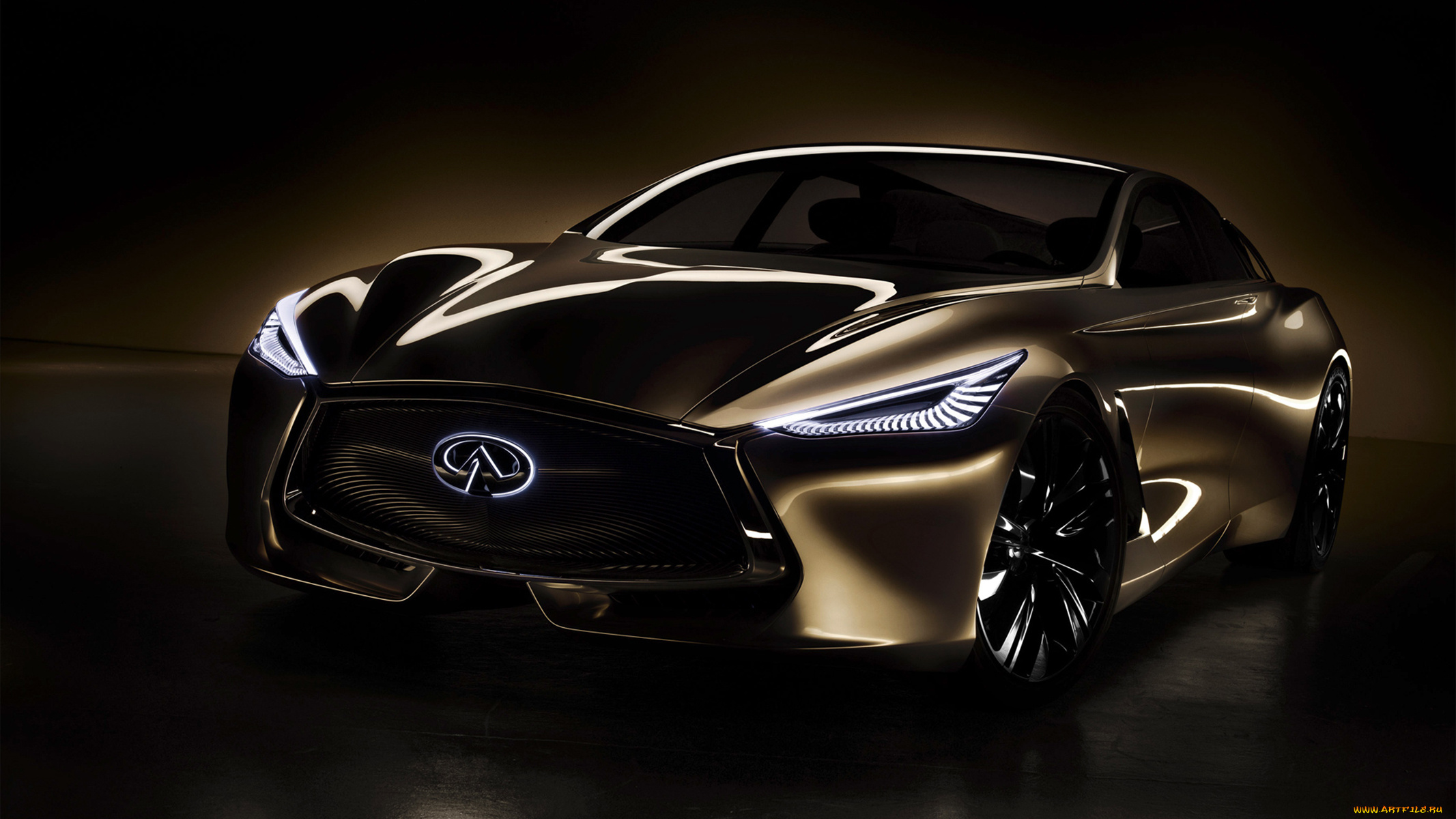 infiniti, q80, inspiration, concept, 2015, автомобили, infiniti, inspiration, q80, бронза, 2015, concept