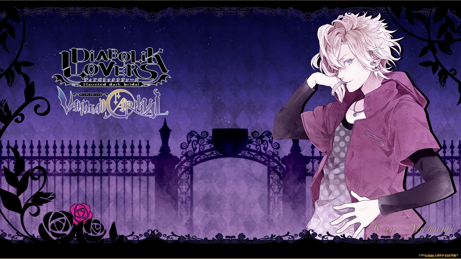 аниме, diabolik, lovers, вампир