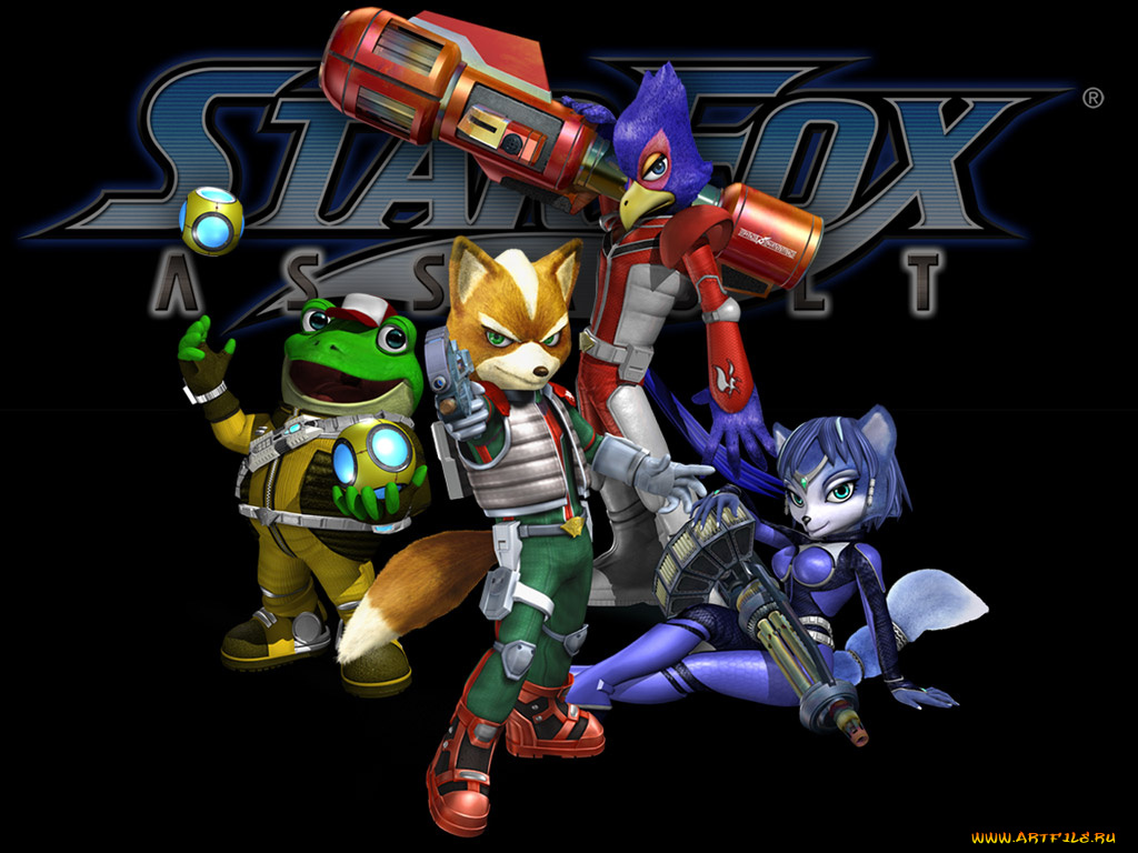 star, fox, assault, видео, игры