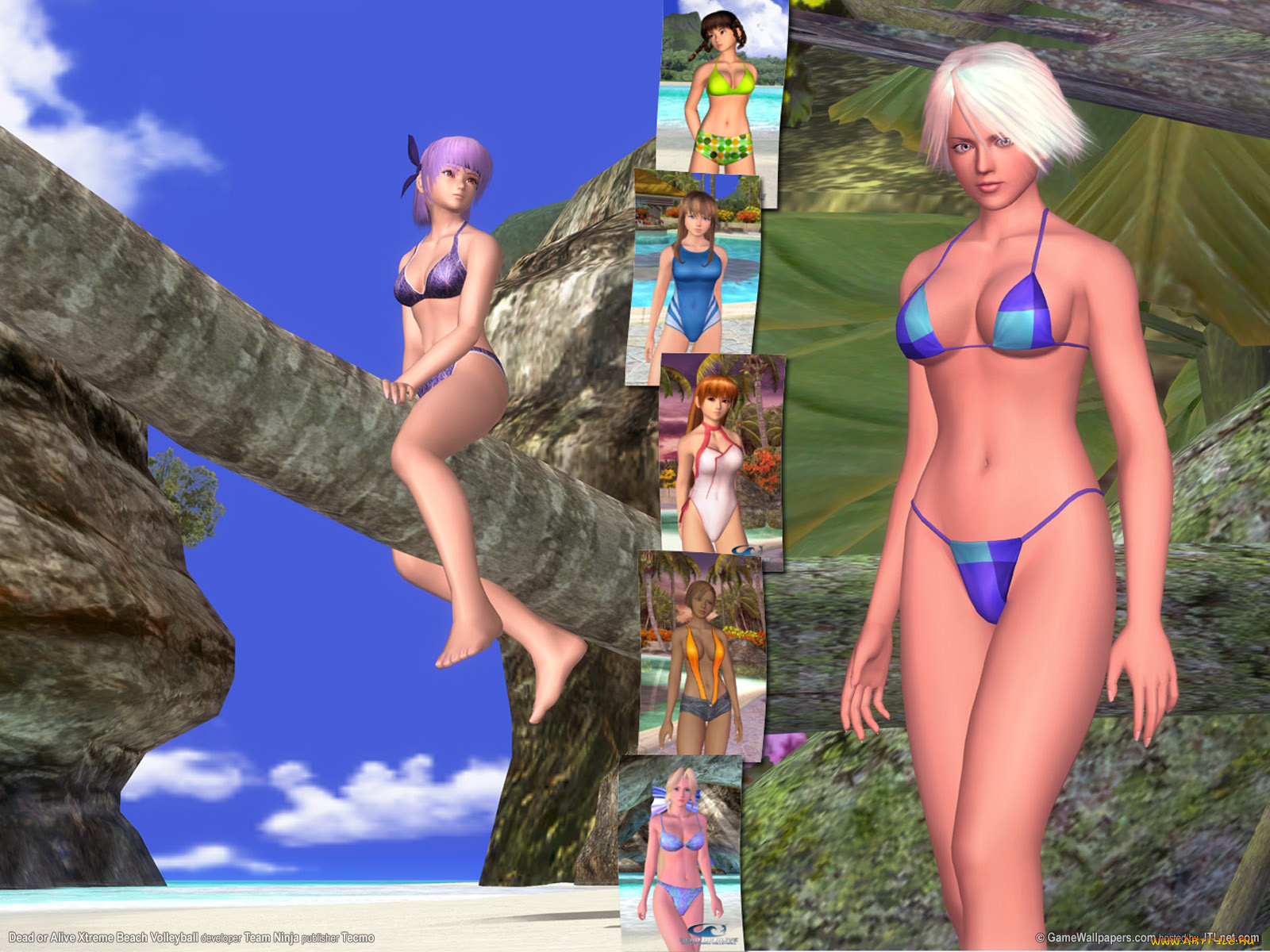 dead, or, alive, xtreme, beach, volleyball, видео, игры