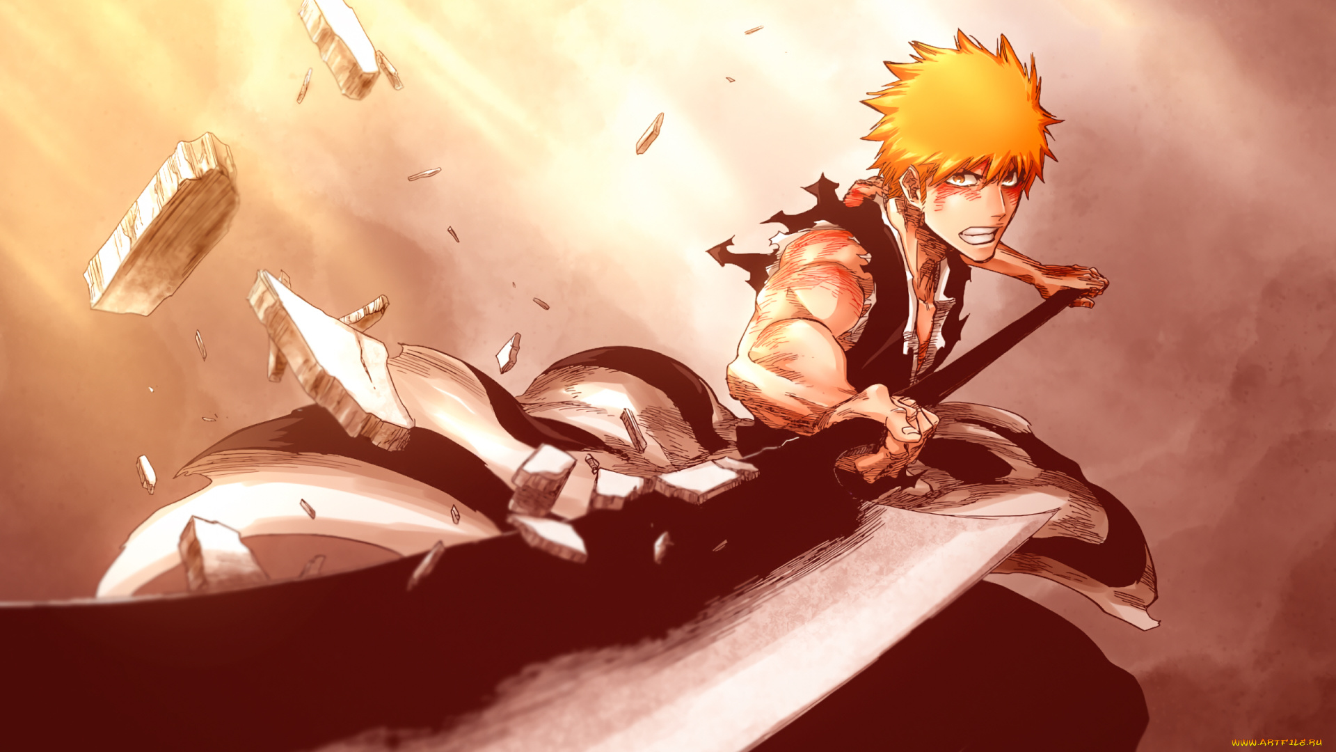 аниме, bleach, ичиго