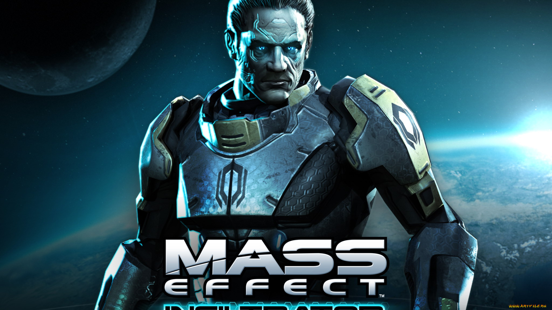 видео, игры, mass, effect, , infiltrator, киборг, планеты