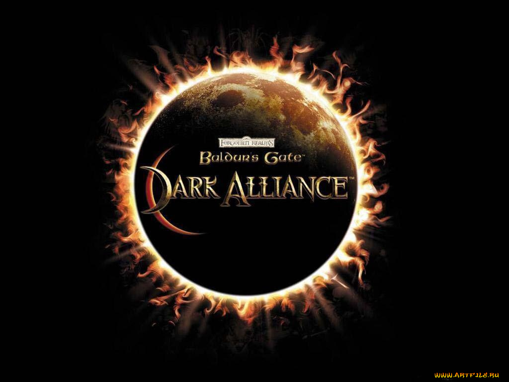 видео, игры, baldur`s, gate, dark, alliance
