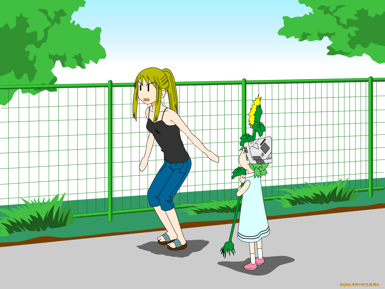 аниме, yotsubato