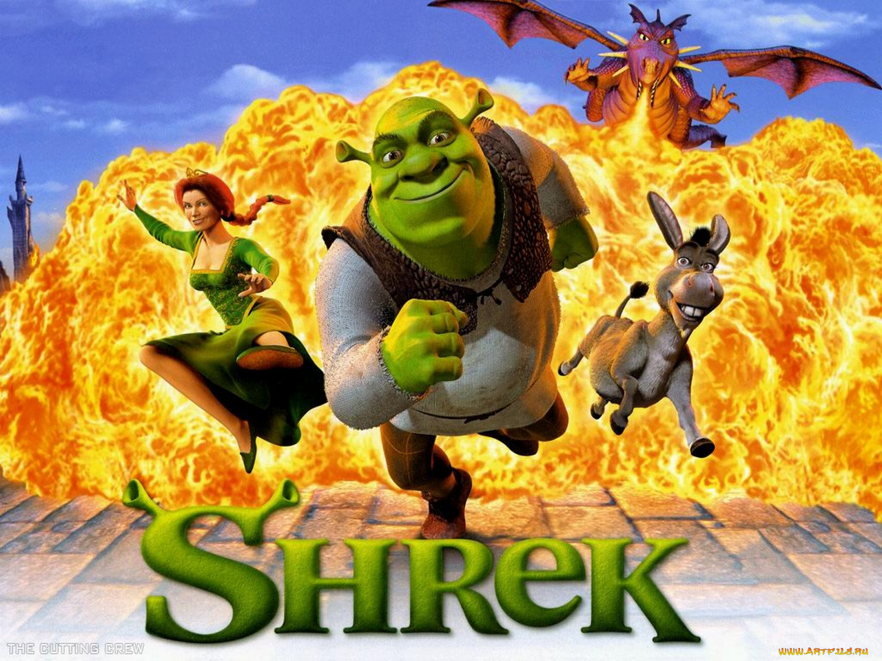 мультфильмы, shrek