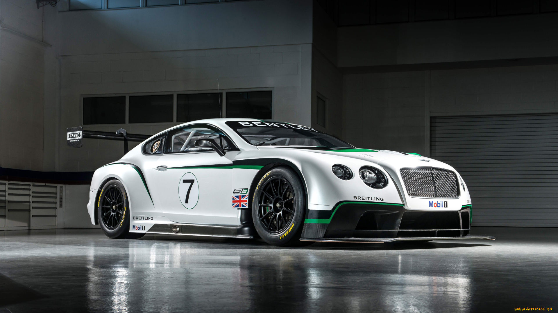 автомобили, bentley, 2013, gt3, continental