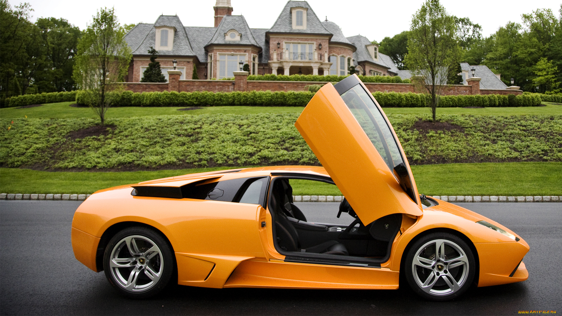 lamborghini, murcielago, автомобили, automobili, s, p, a, спортивные, италия