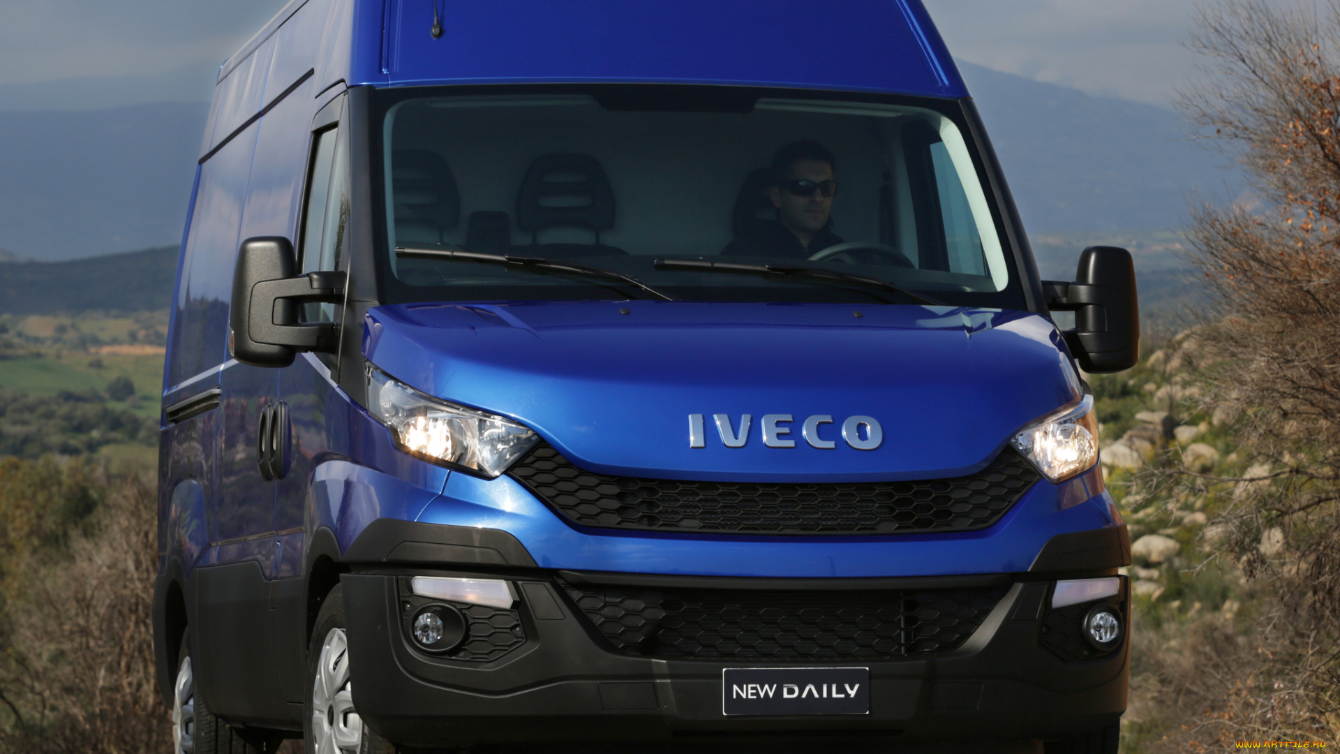 автомобили, iveco, 2014, van, daily, синий