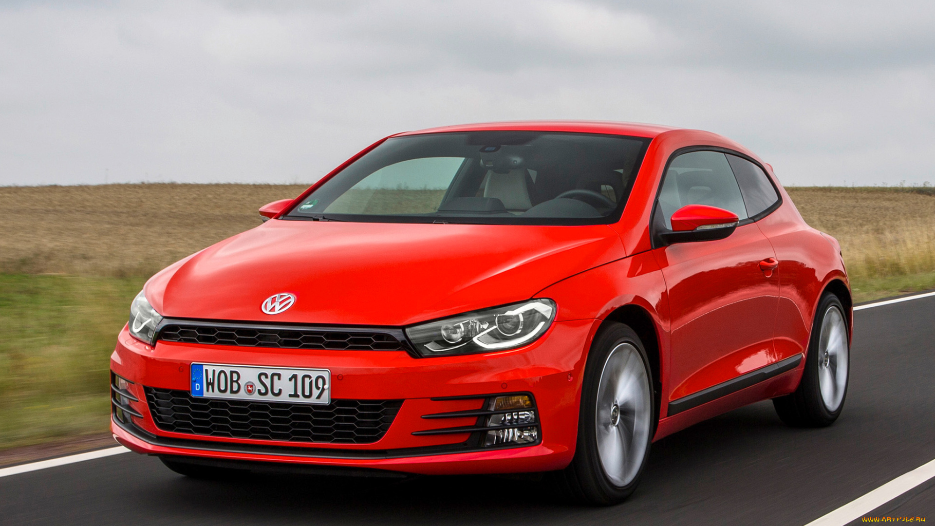 автомобили, volkswagen, красный, 2014г, tdi, scirocco, 2-0