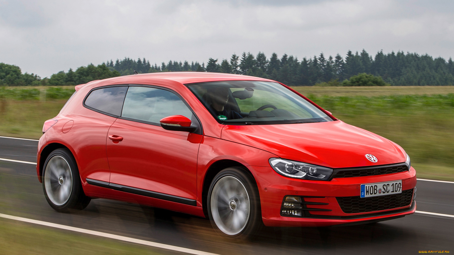 автомобили, volkswagen, красный, 2014г, tdi, scirocco, 2-0