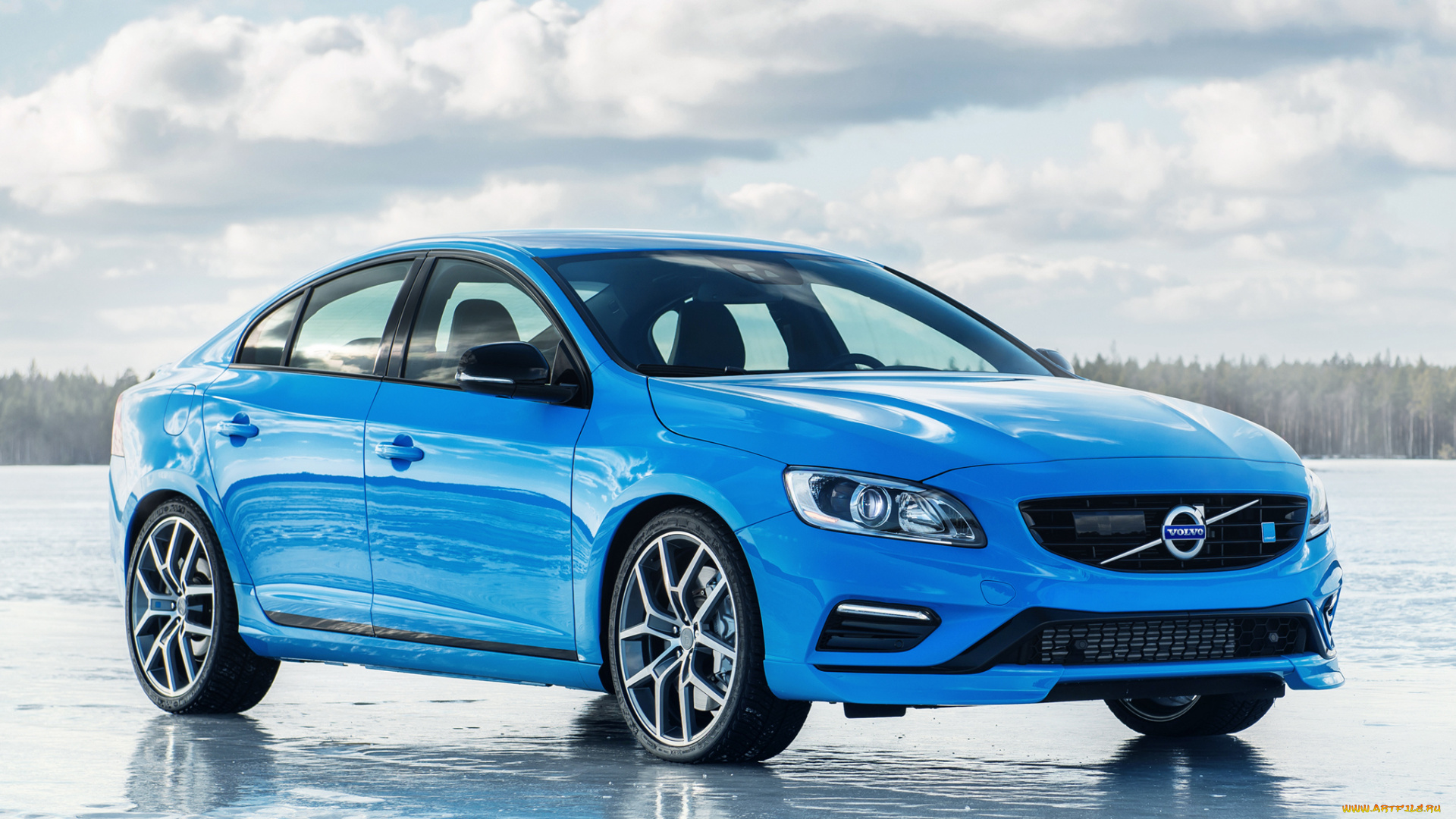 автомобили, volvo, голубой, 2014г, s60, polestar