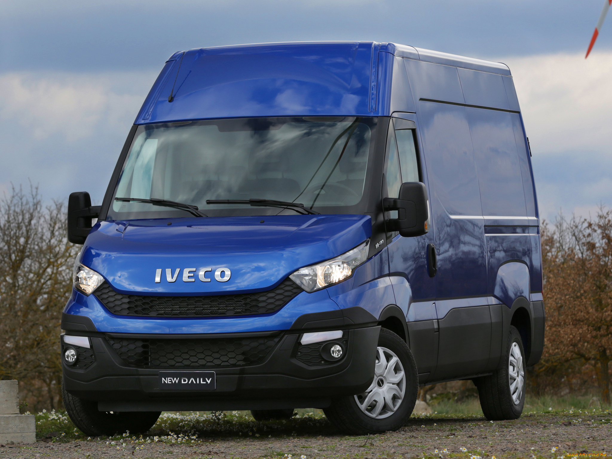 автомобили, iveco, синий, 2014, van, daily
