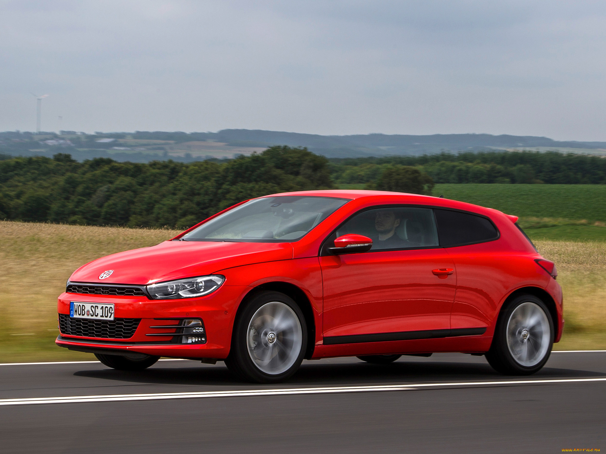 автомобили, volkswagen, красный, 2014г, tdi, scirocco, 2-0