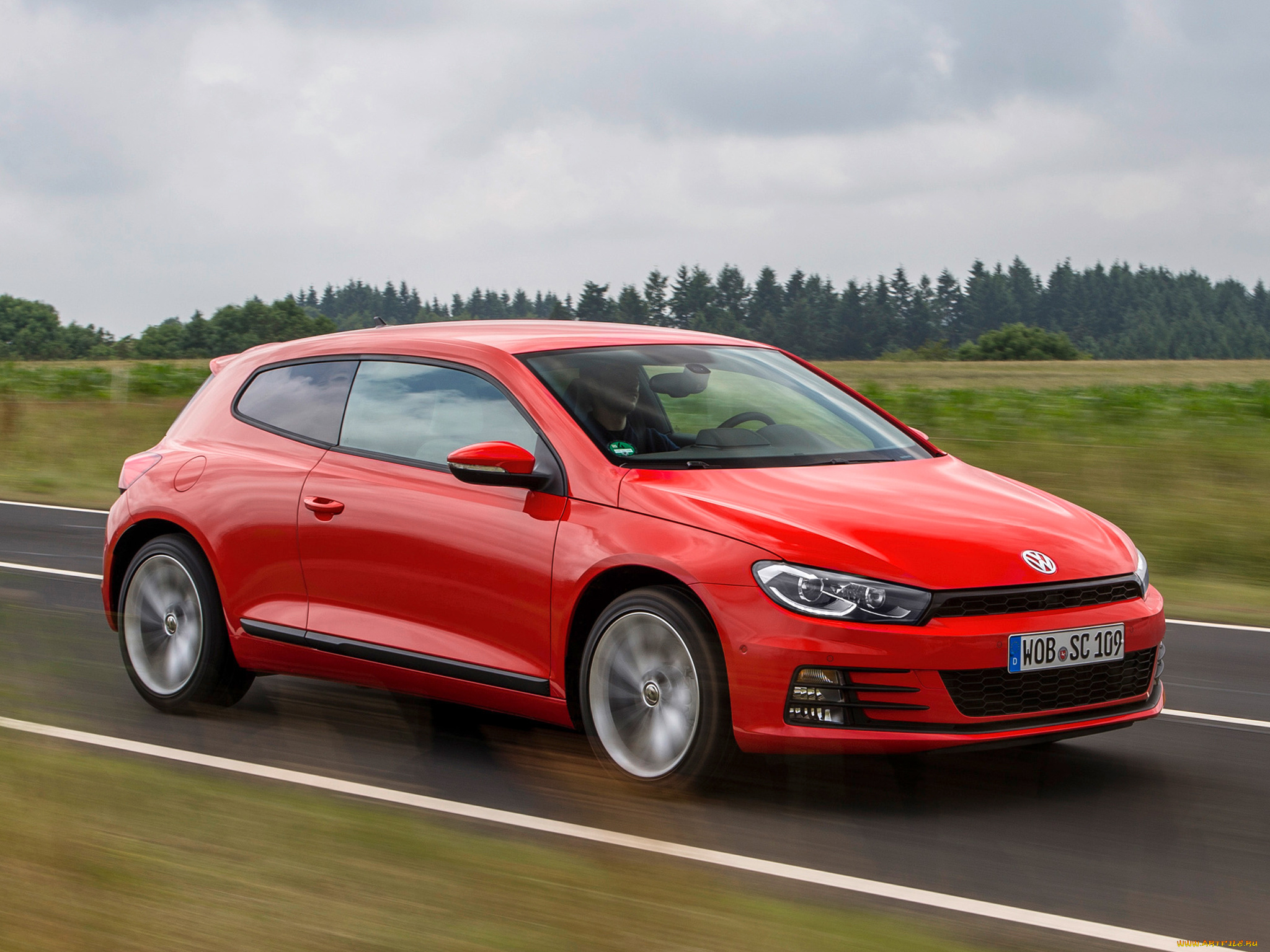 автомобили, volkswagen, красный, 2014г, tdi, scirocco, 2-0