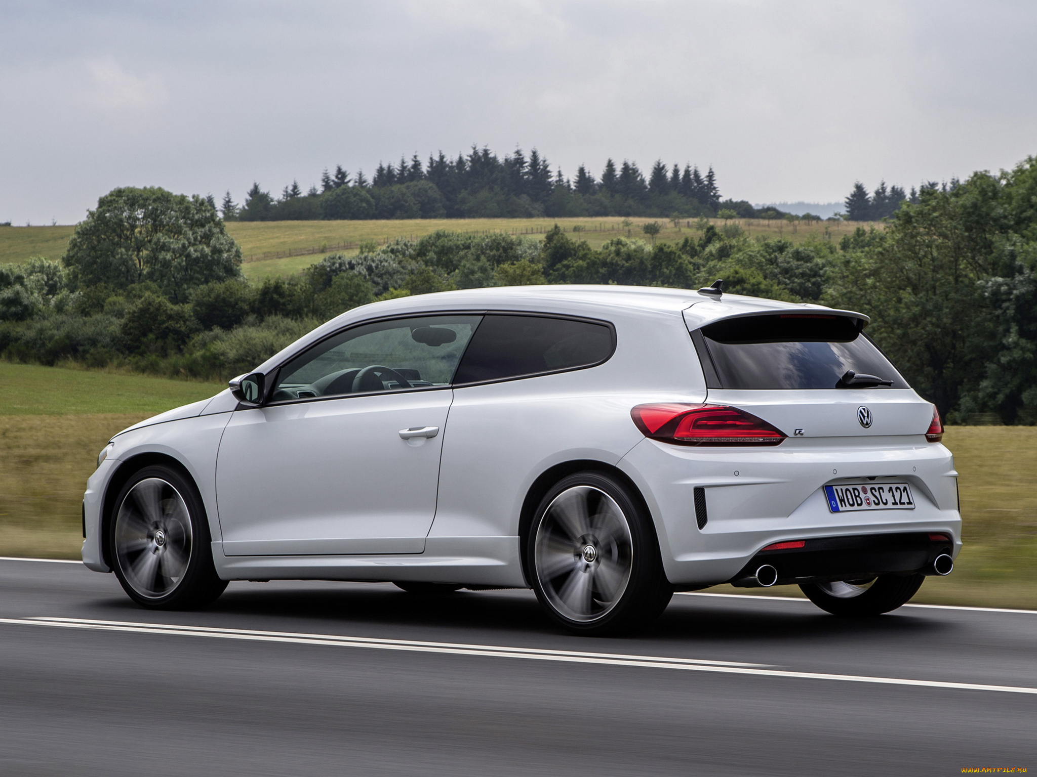 автомобили, volkswagen, scirocco, r, светлый, 2014г