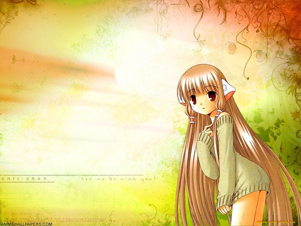 аниме, chobits