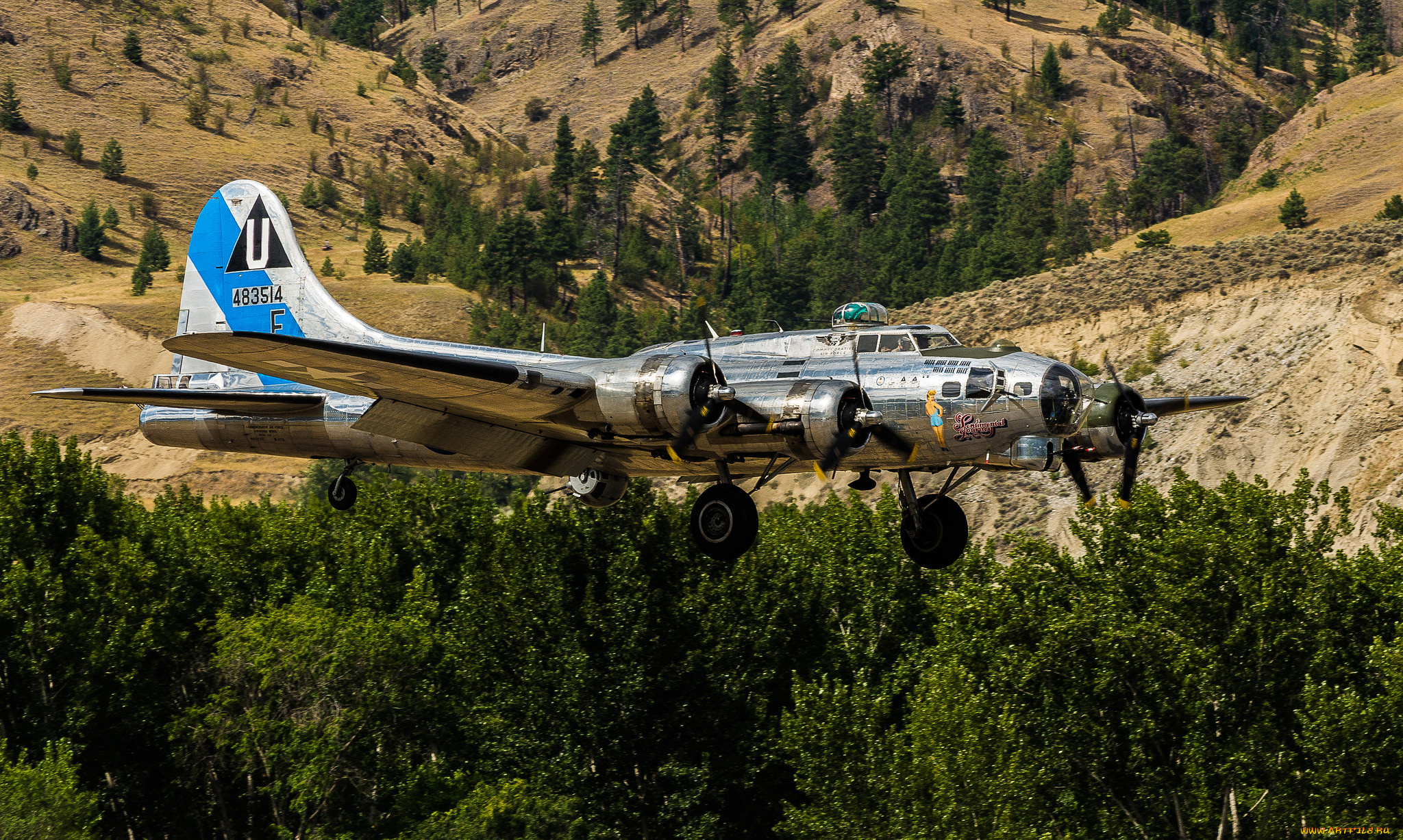 b-17, bomber, авиация, боевые, самолёты, бомбардировщик