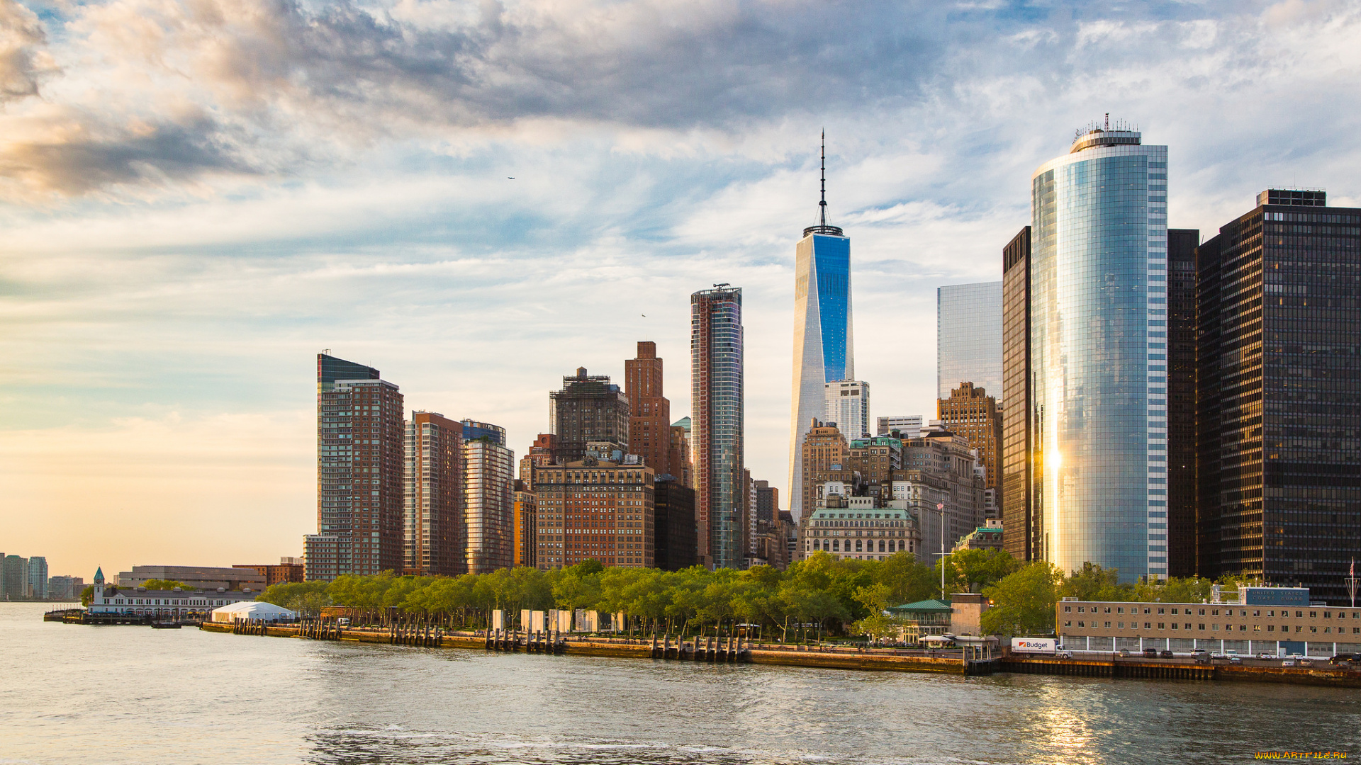 new, york, city, города, нью-йорк, , сша, небоскребы, панорама