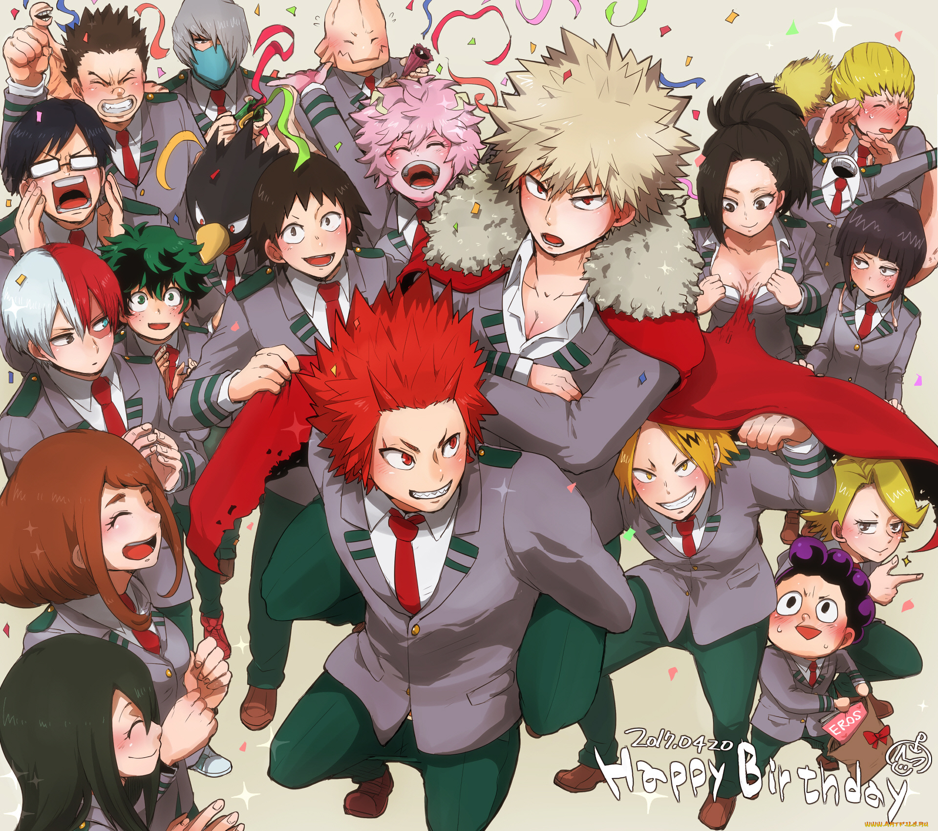 аниме, boku, no, hero, academia, моя, геройская, академия