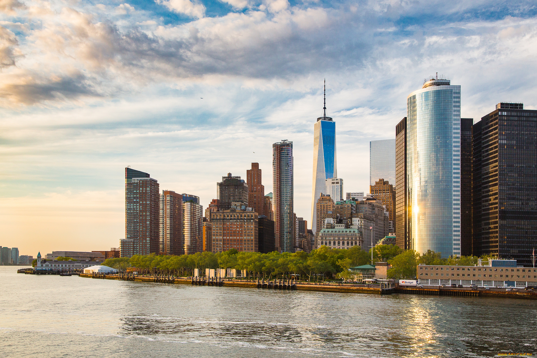 new, york, city, города, нью-йорк, , сша, небоскребы, панорама