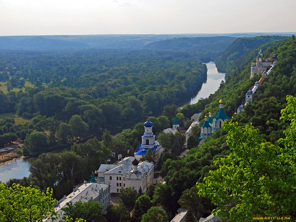 svyatogorsk, ukraine, города, православные, церкви, монастыри