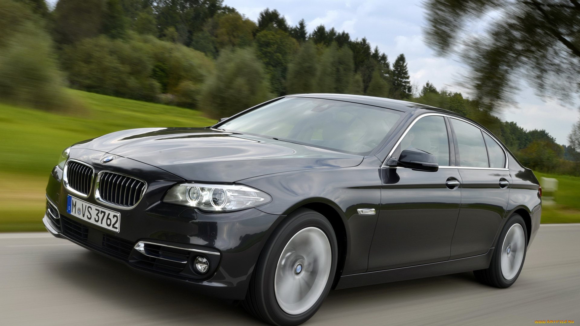 автомобили, bmw, f10, line, luxury, sedan, 518d, 2013г, темный