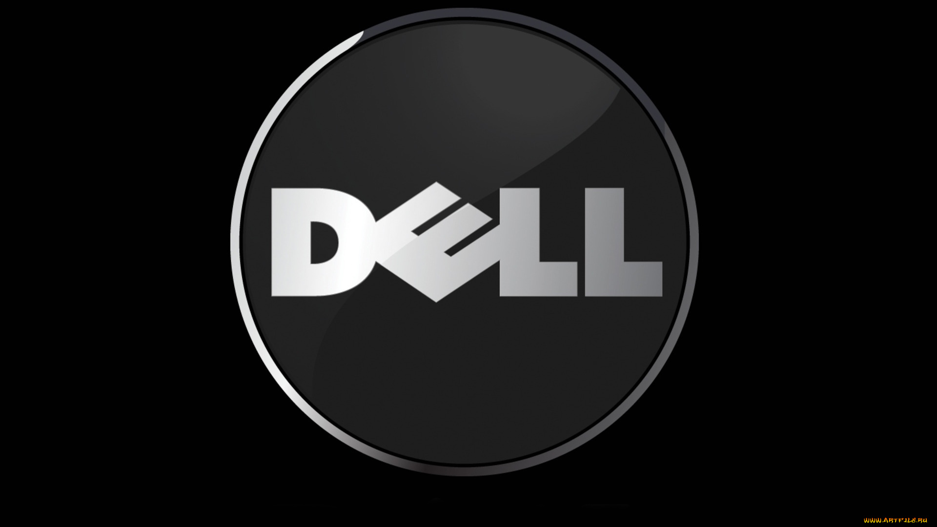 компьютеры, dell, логотип, фон