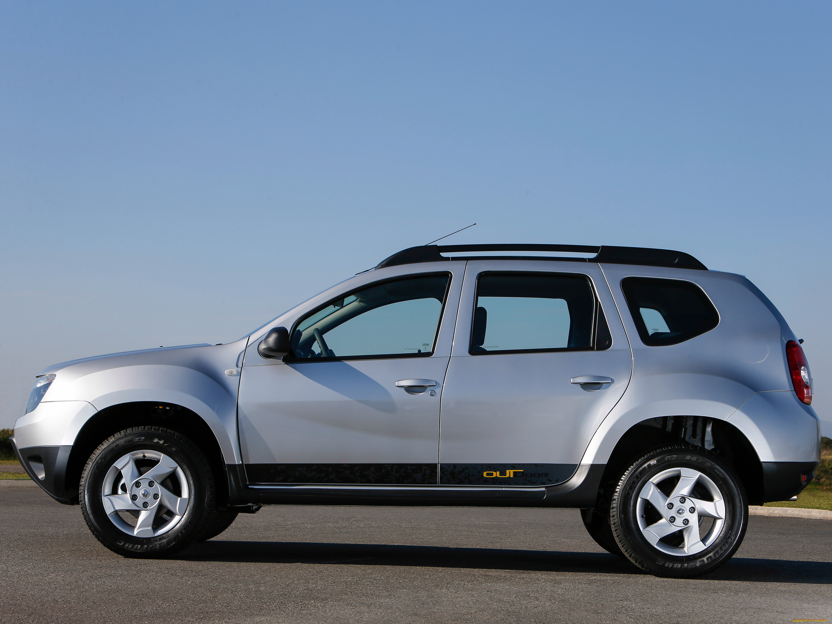 автомобили, renault, duster, outdoor, 2014г, серый