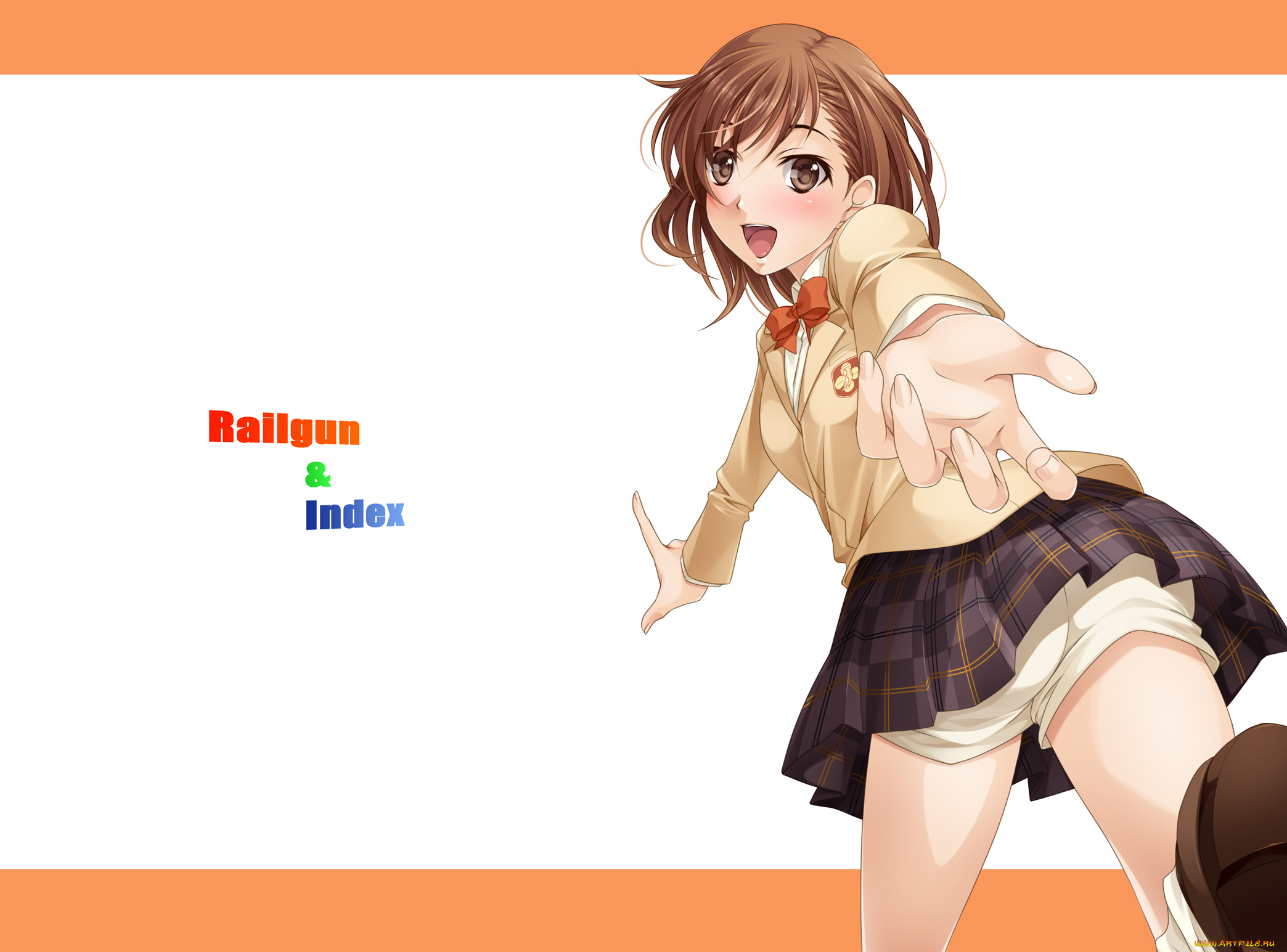 to, aru, kagaku, no, railgun, аниме, toaru, majutsu, no, index, девушка, взгляд, фон