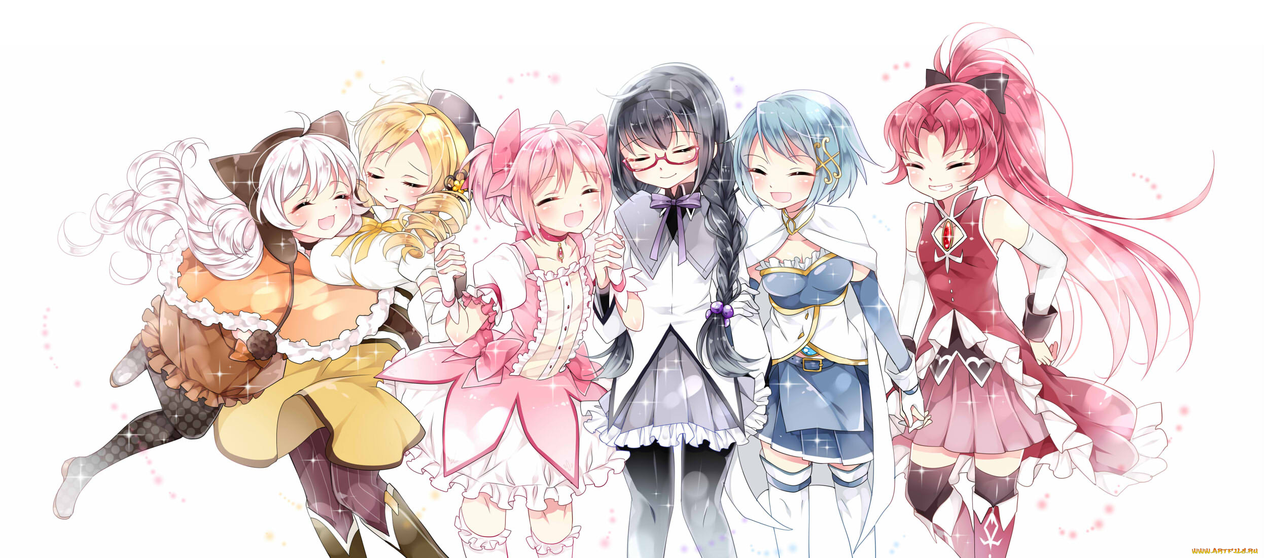 аниме, mahou, shoujo, madoka, magika, mahou, shoujo, madoka, magica