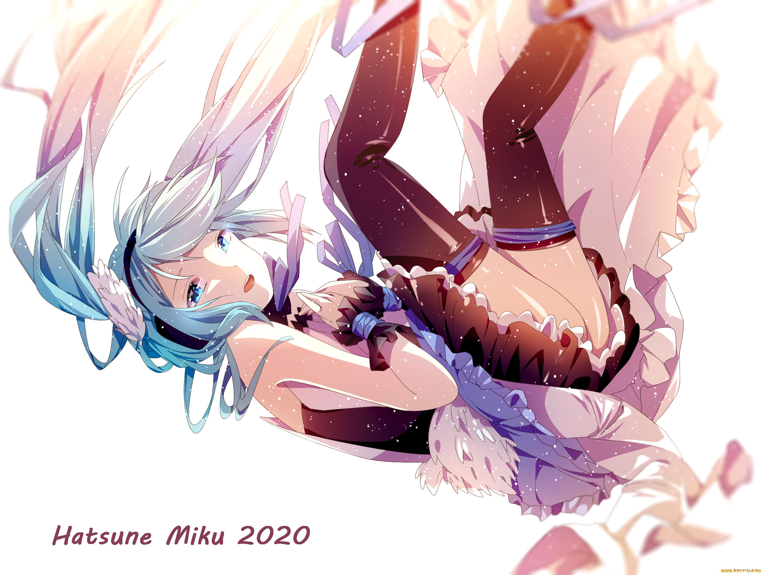 аниме, vocaloid, hatsune, miku