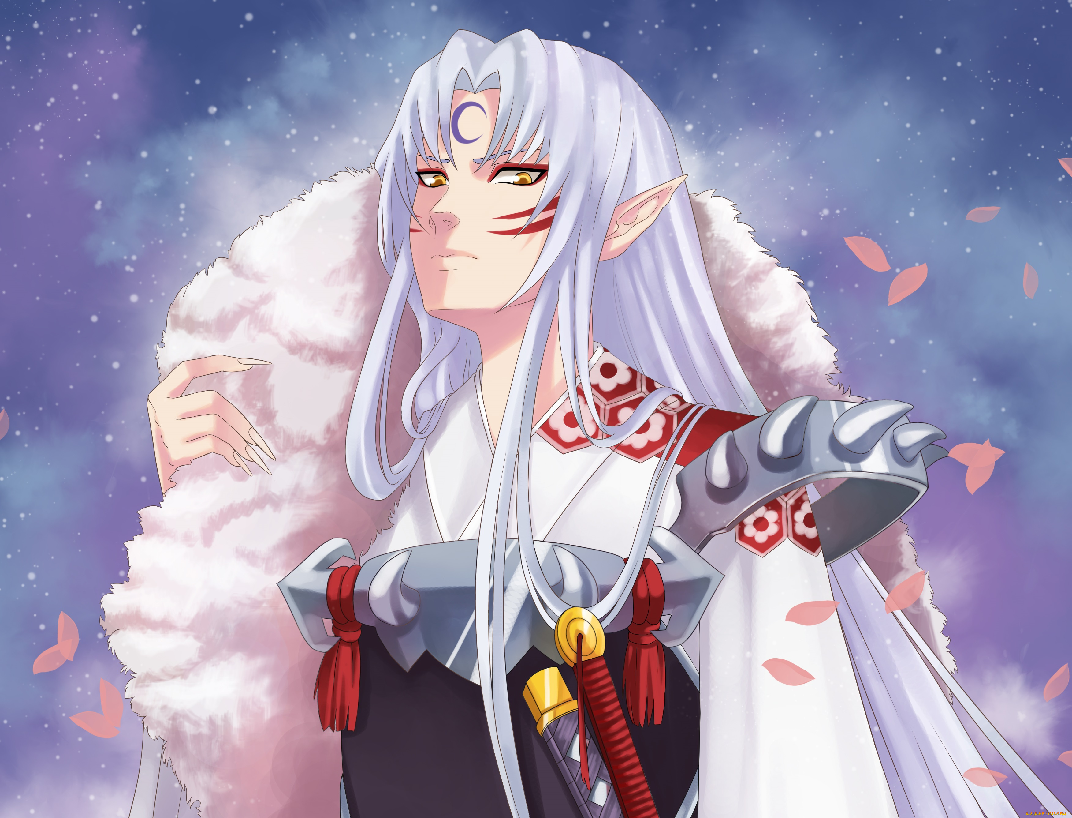 аниме, inuyasha, сешоумару