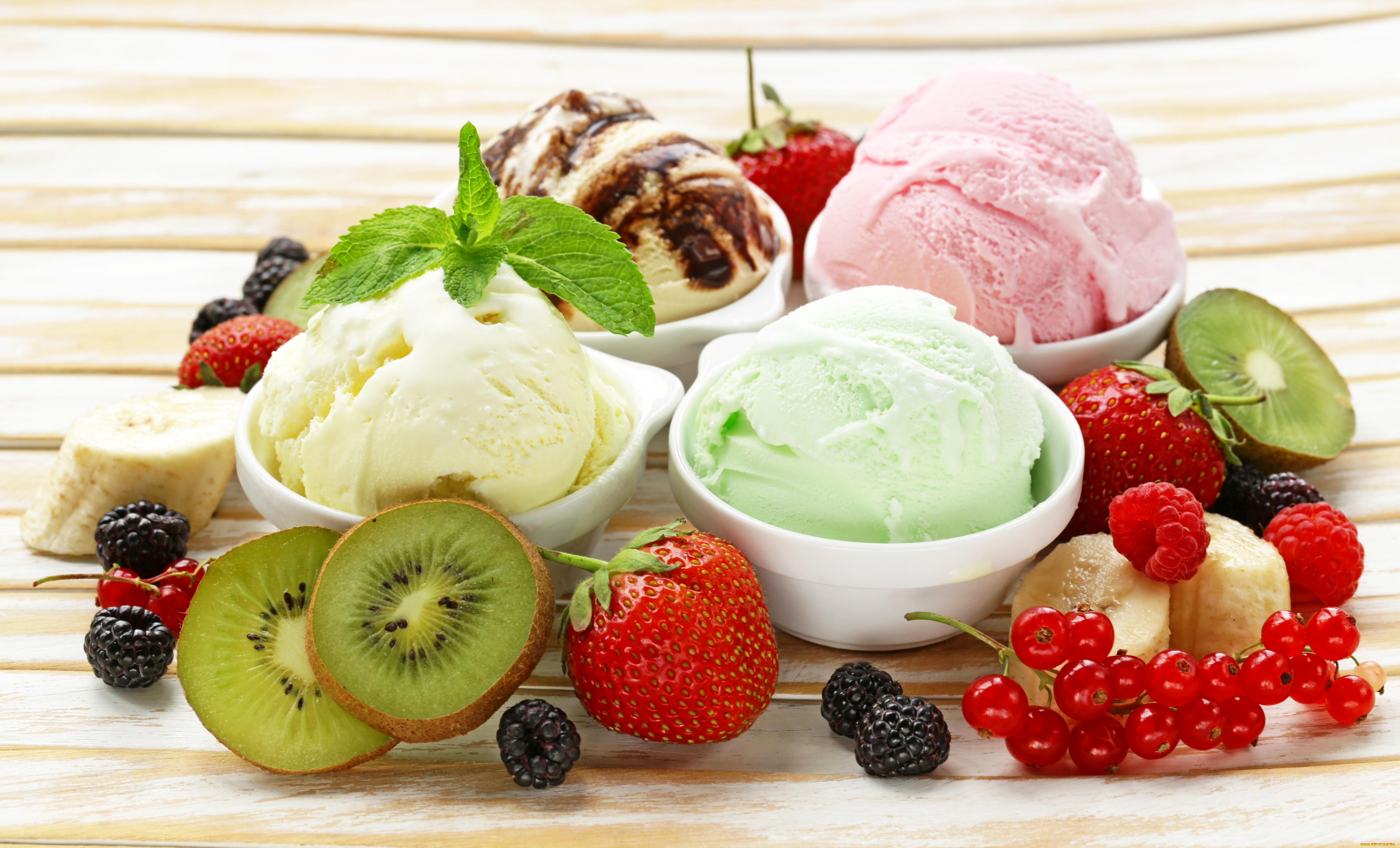 еда, мороженое, , десерты, десерт, киви, смородина, ежевика, фруктовое, малина, клубника, ягоды, currant, blackberry, raspberry, strawberry, ice, cream, sweets