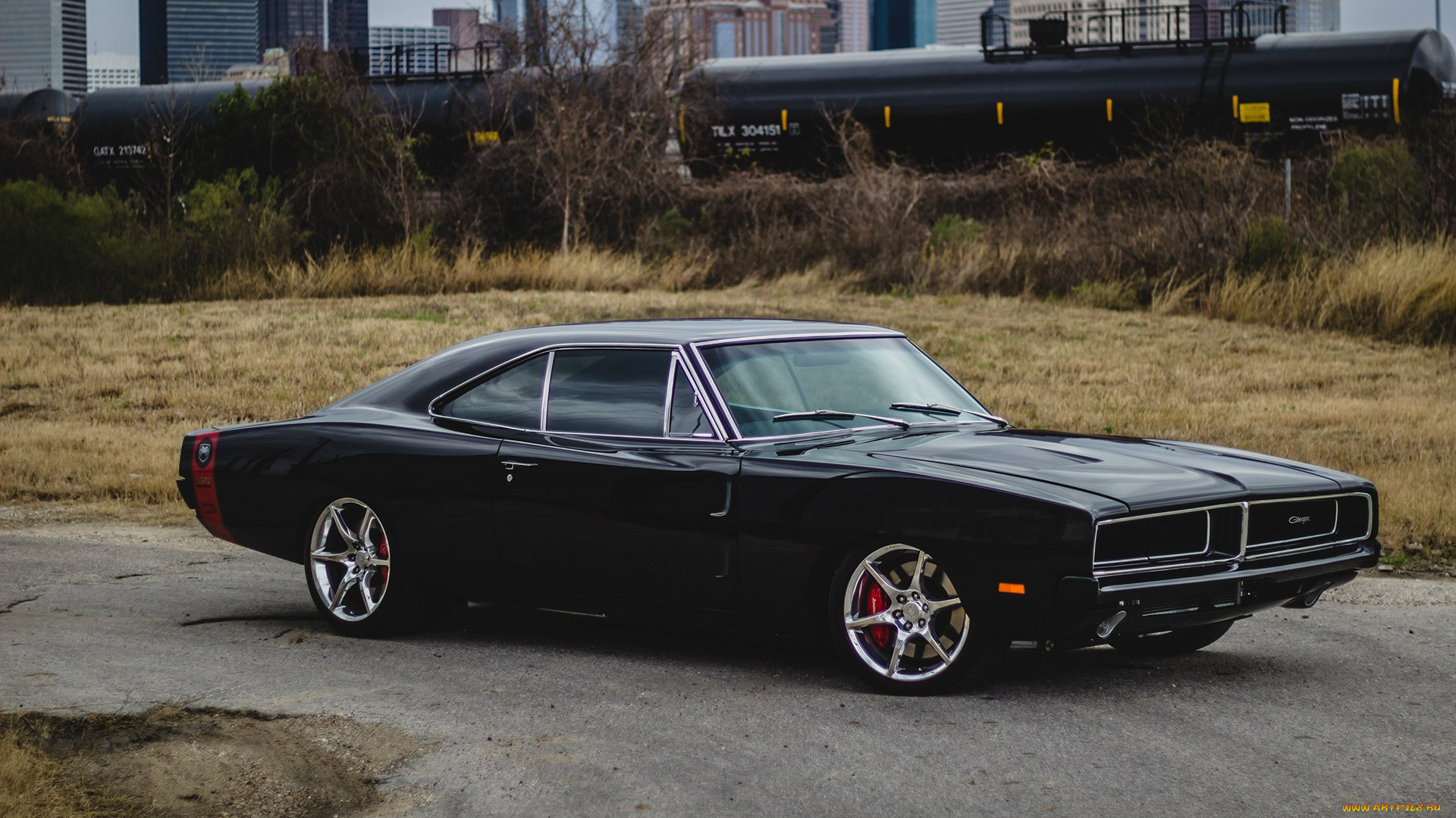 Dodge Charger 1968 Red