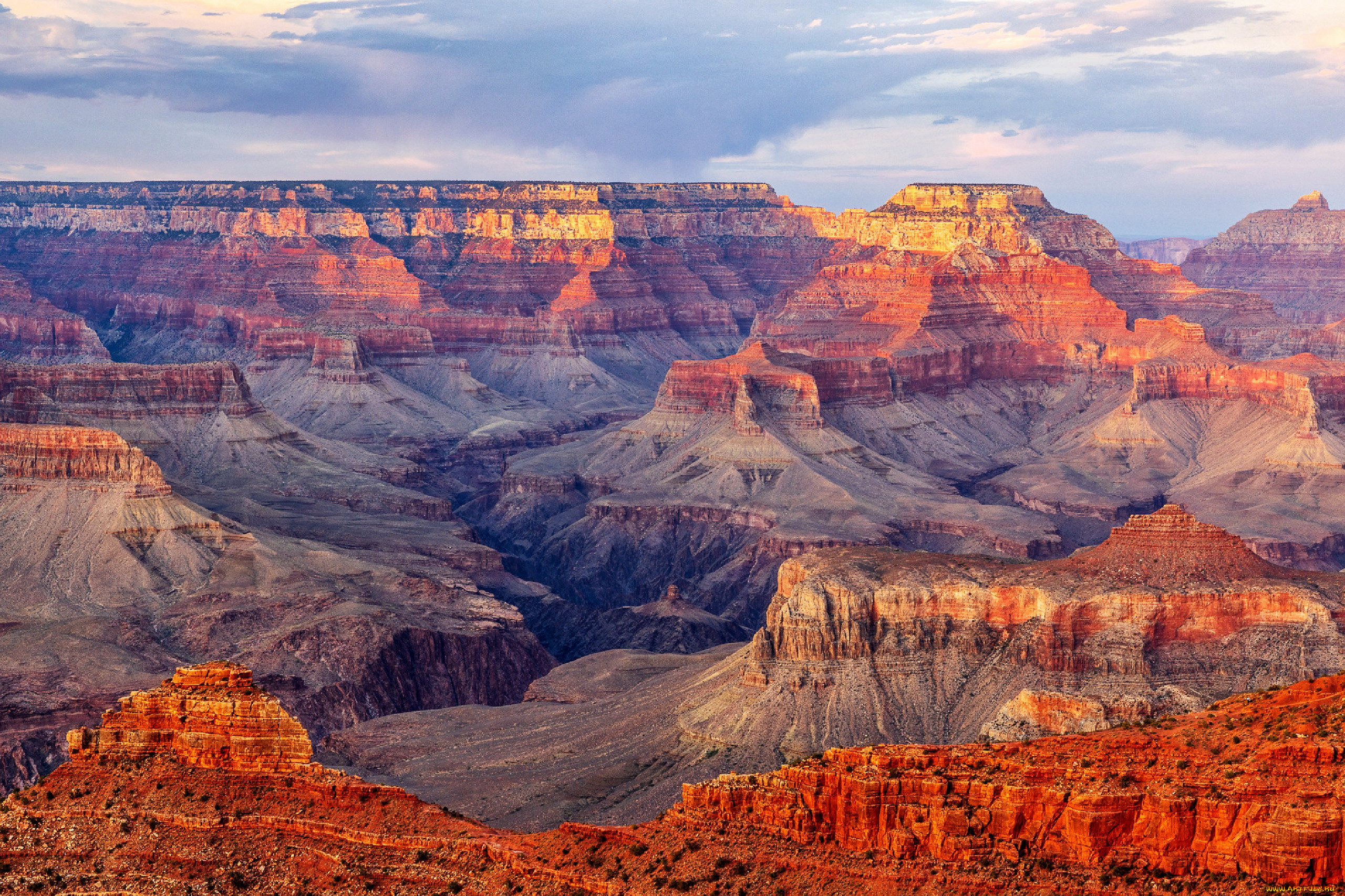 grand, canyon, arizona, природа, горы, grand, canyon