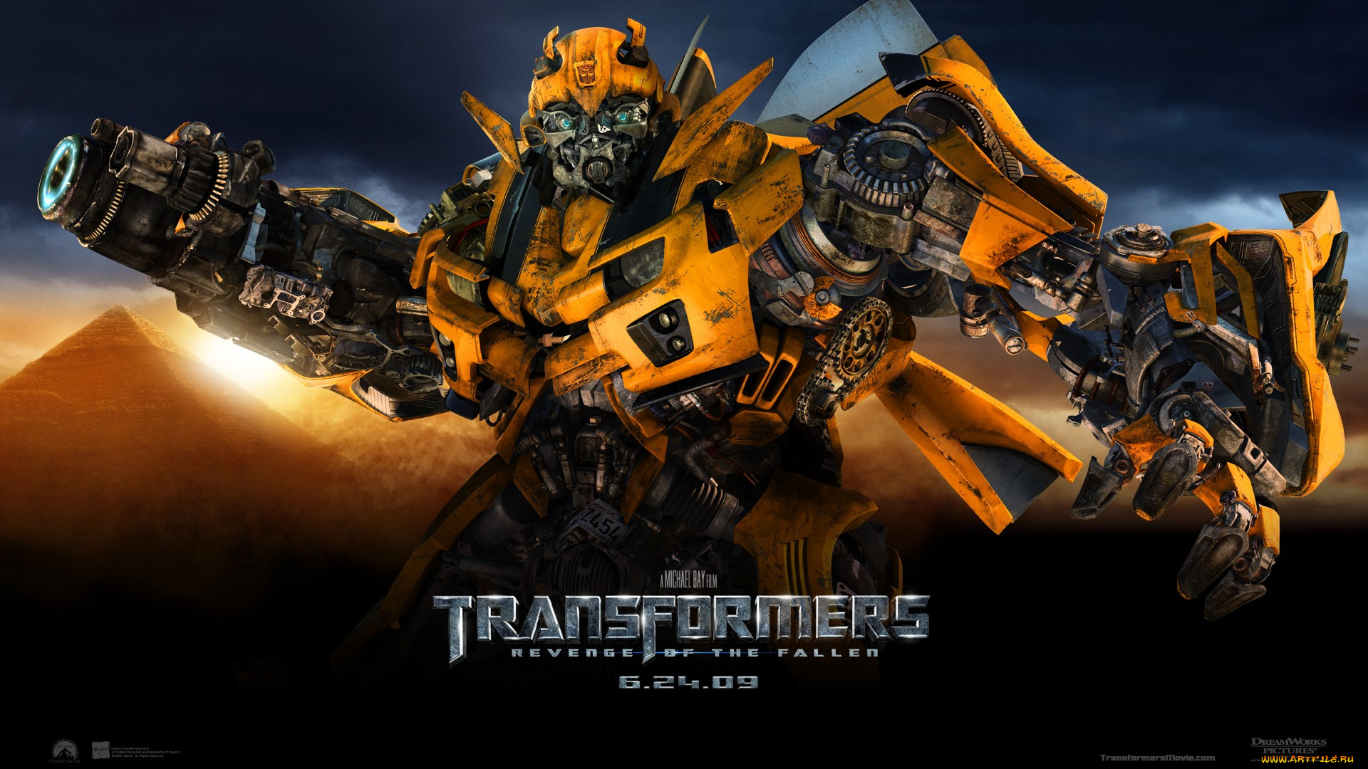 transformers, , revenge, of, the, fallen, , 2009, кино, фильмы, transformers, 2, , revenge, of, the, fallen, трансформеры, месть, падших, фантастика, боевик, робот, цифровое, искусство, кино, michael, bay, бамблби