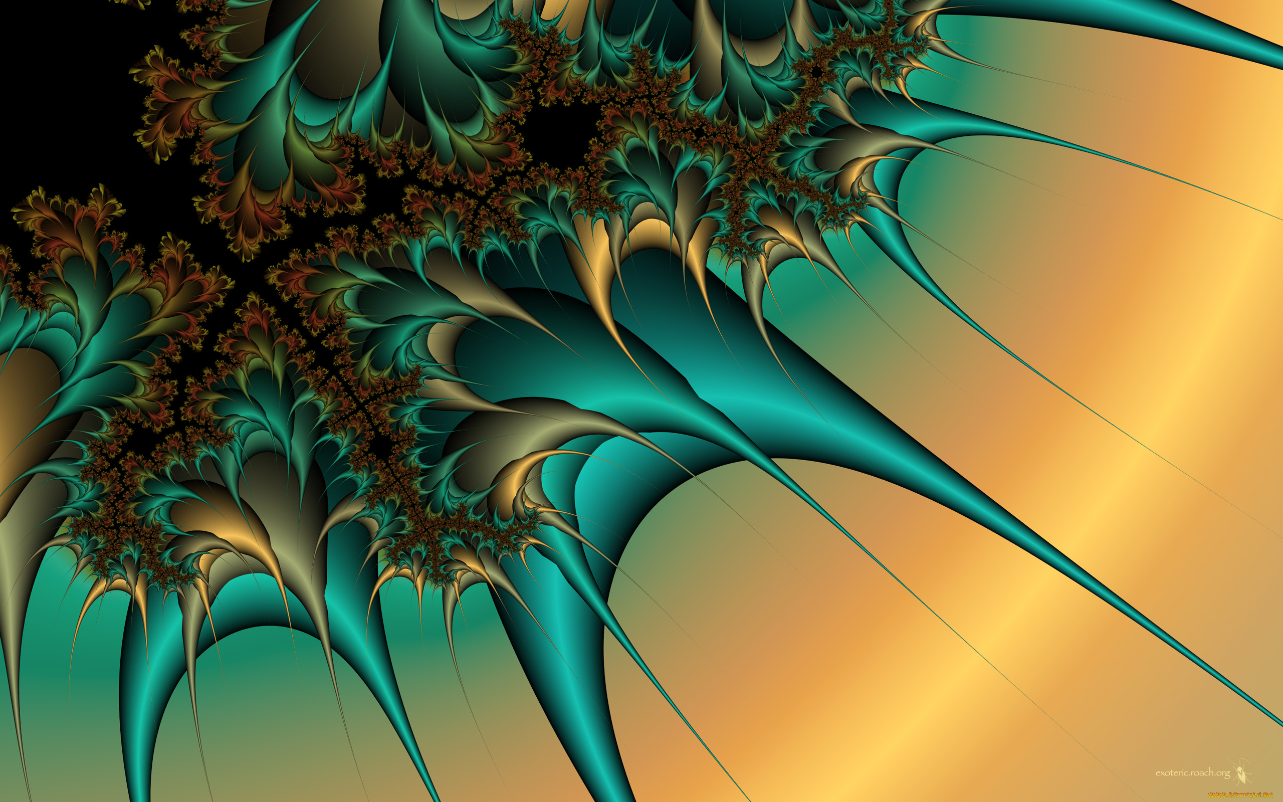 3д, графика, fractal, фракталы