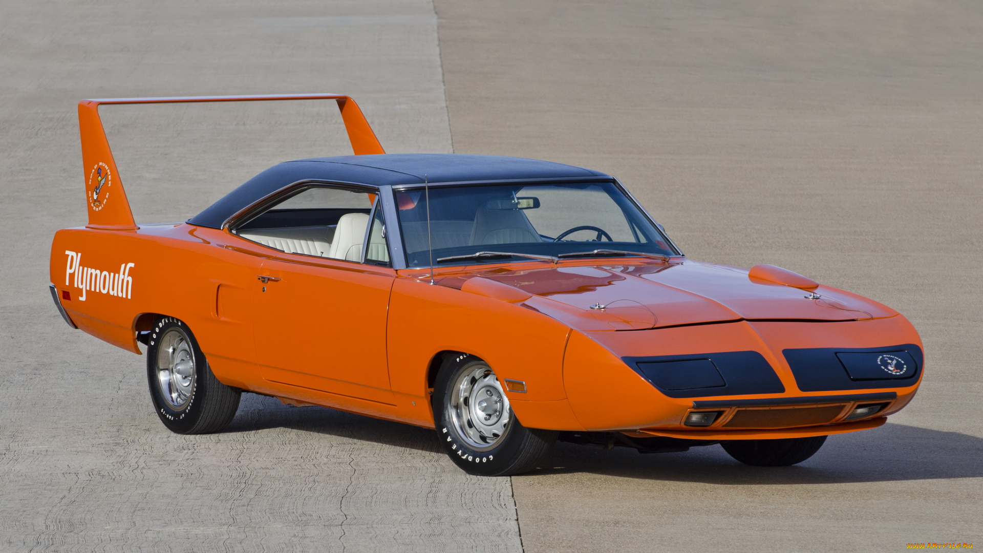 автомобили, plymouth, 1970, superbird, road, runner