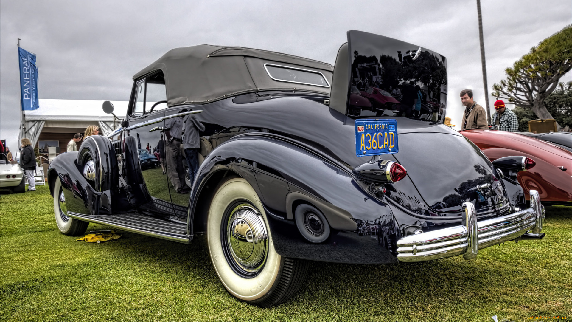 1936, cadillac, fleetwood, convertible, автомобили, выставки, и, уличные, фото, выставка, автошоу