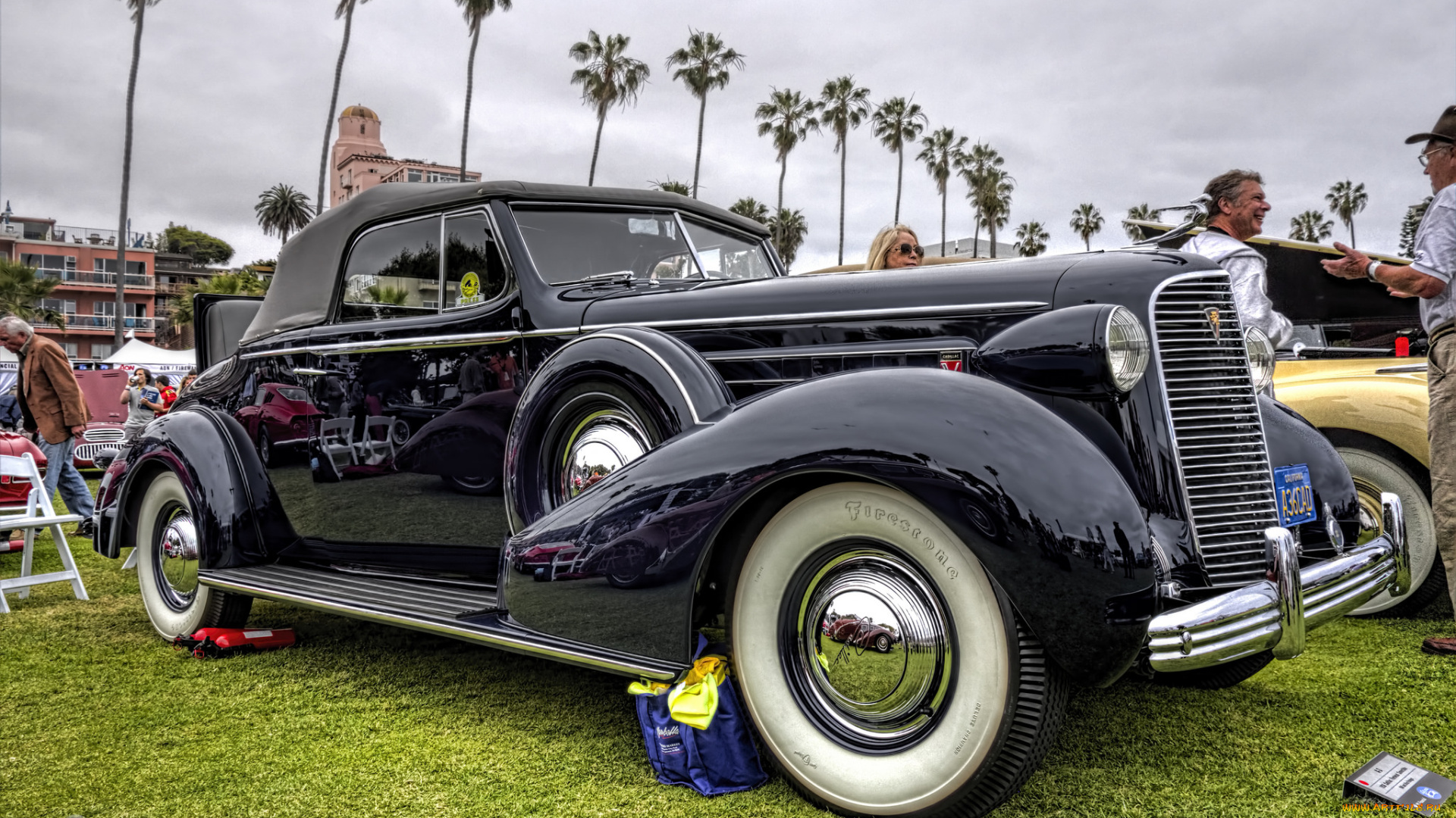 1936, cadillac, fleetwood, convertible, автомобили, выставки, и, уличные, фото, автошоу, выставка