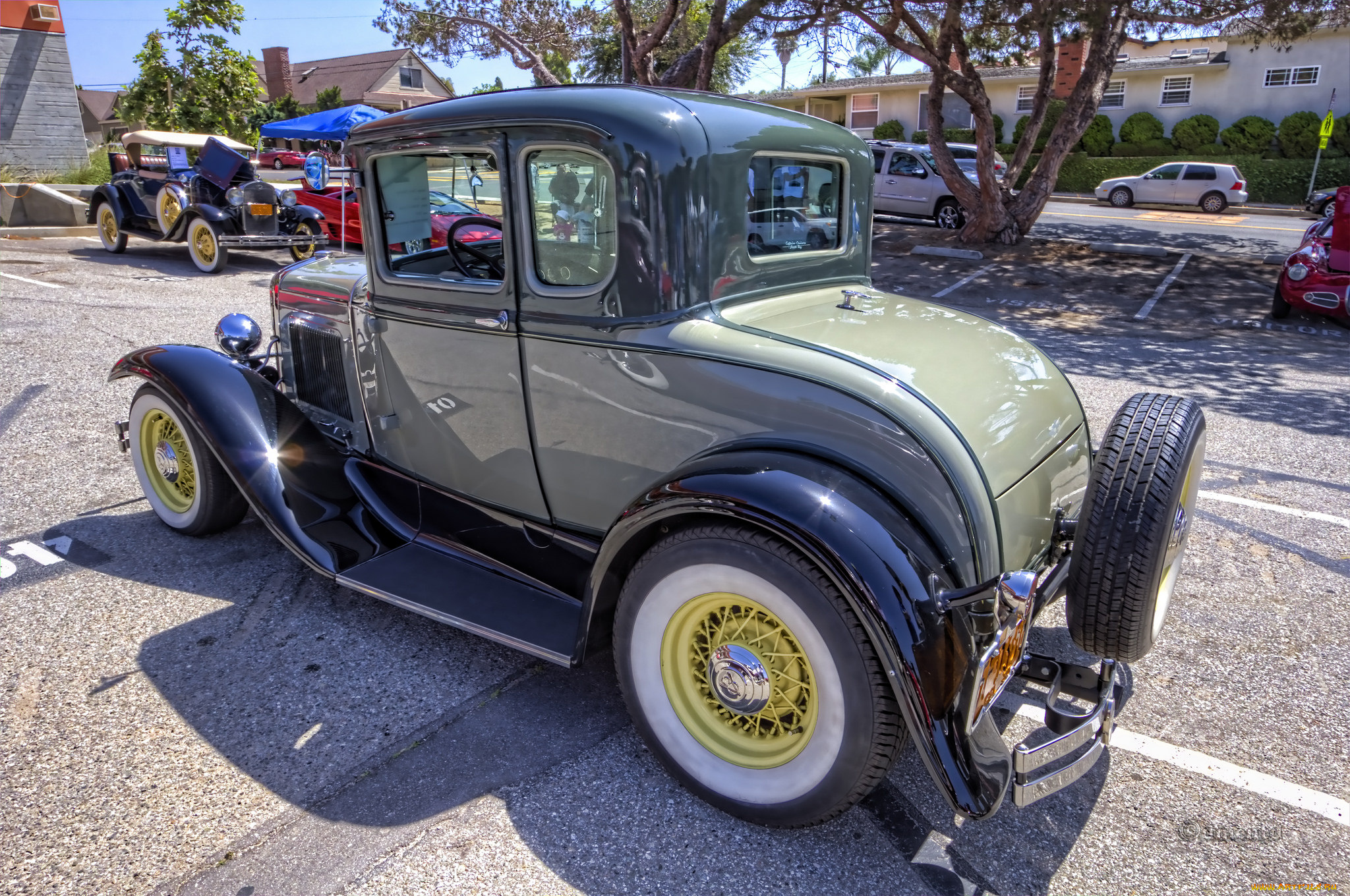 1930, ford, model, a, coupe, автомобили, выставки, и, уличные, фото, выставка, автошоу